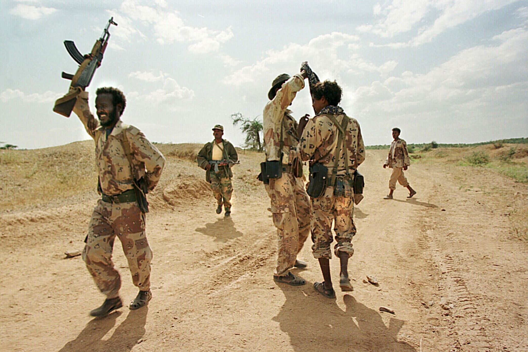 Eritrean troops