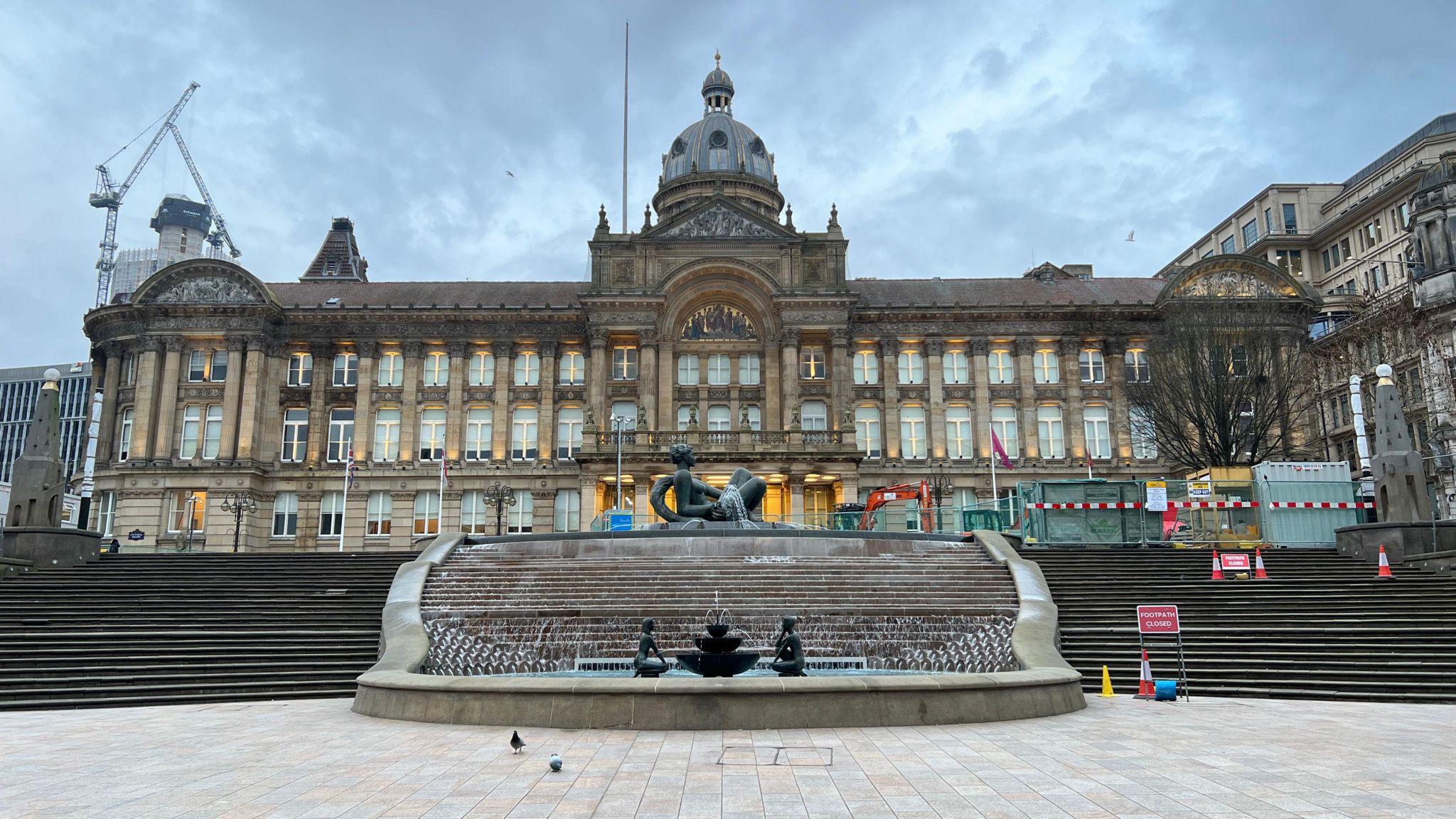 Outside view of Birmingham City Council House