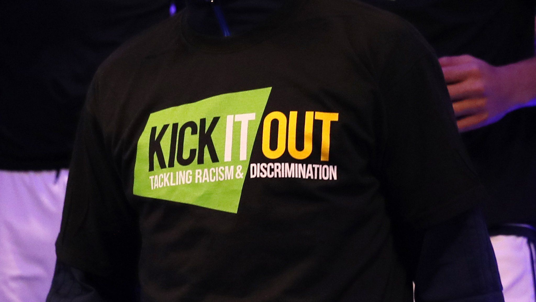 Kick Racism out of football Tshirt