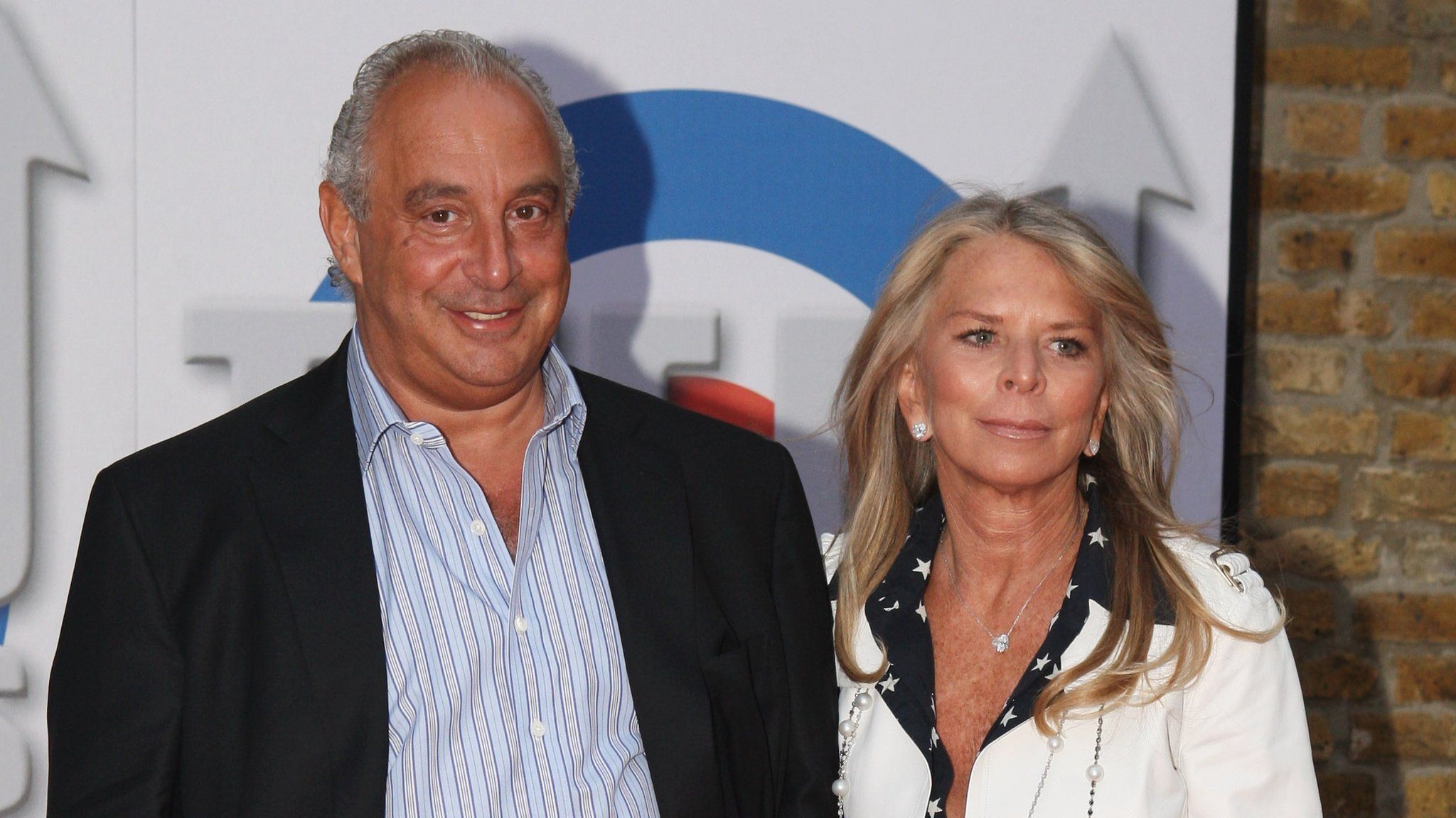 Sir Philip Green and his wife Lady Christina