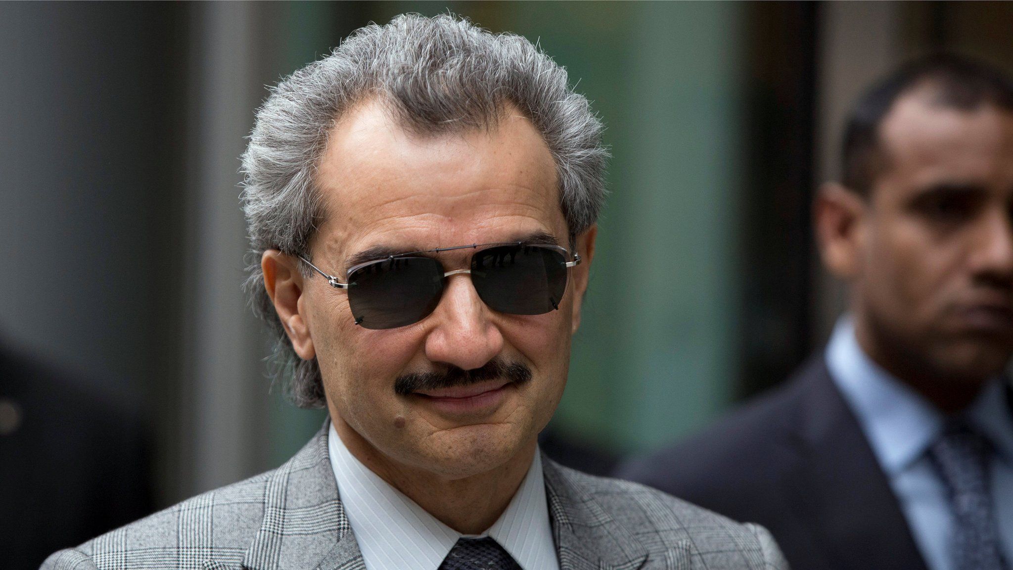 Saudi Arabian Prince Alwaleed bin Talal leaves the High Court in London July 2, 2013.