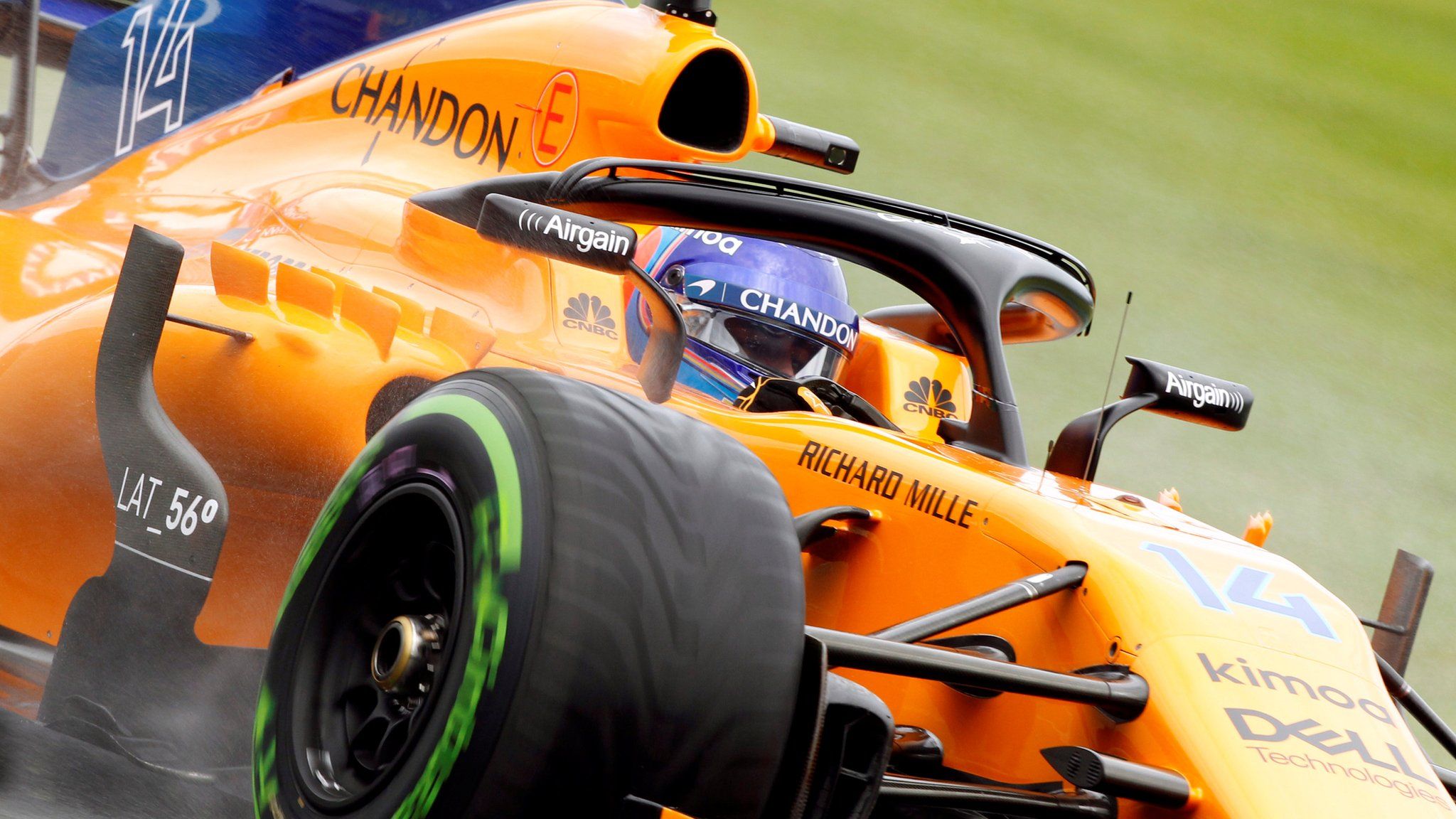 Fernando Alonso of McLaren