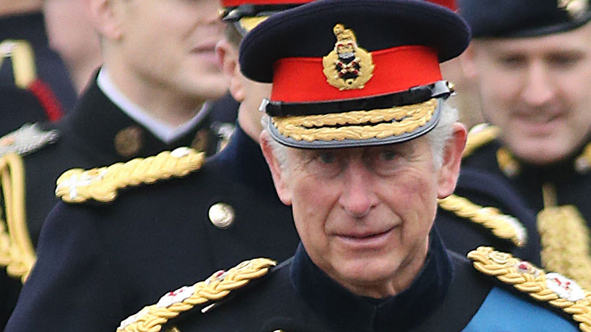 Prince of Wales at Sandhurst on 11 December 2015