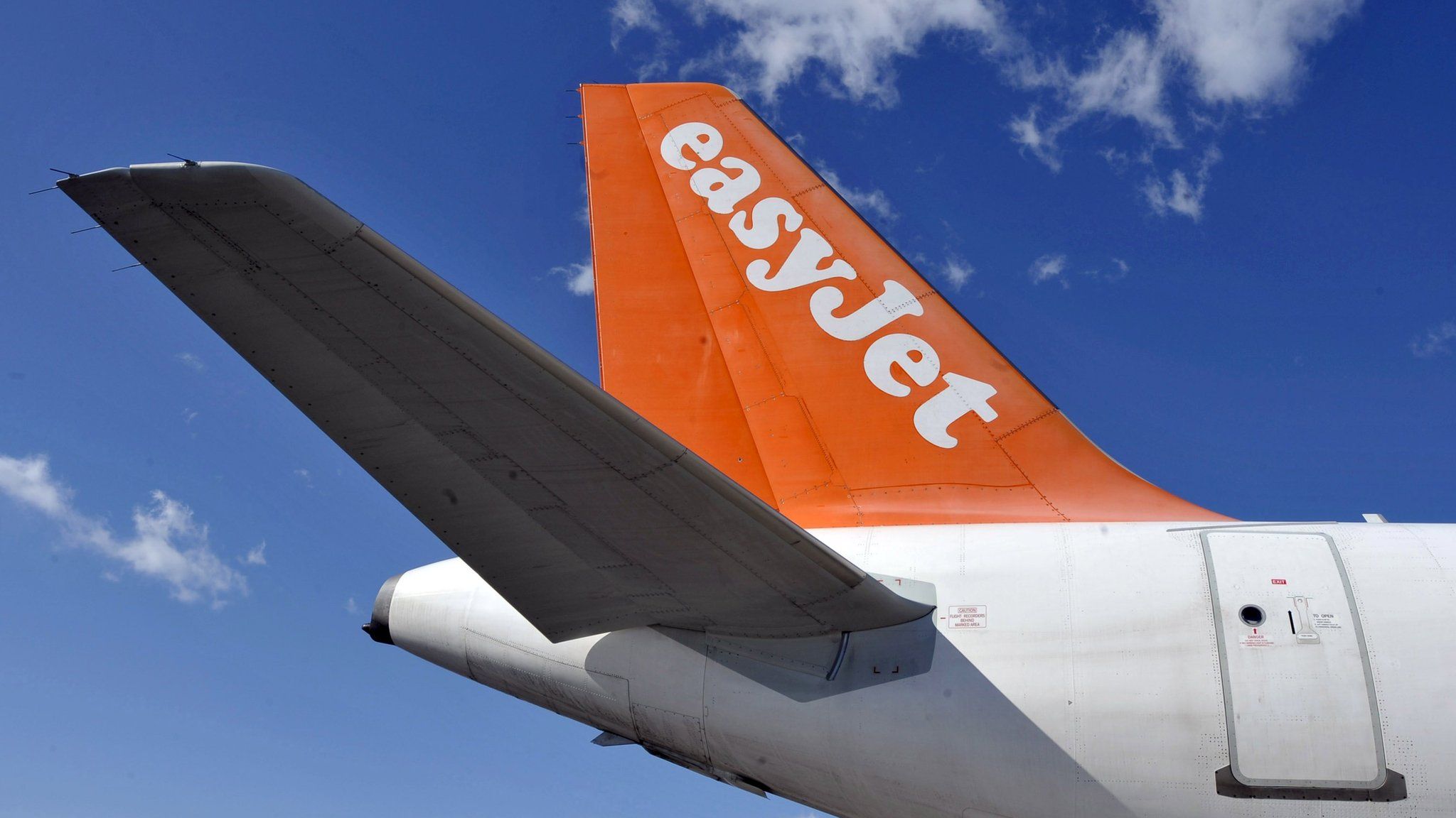 Easyjet tail fin