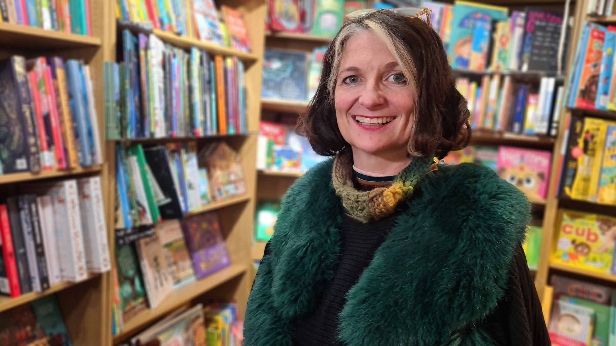 Jo Coldwell from Red Lion Books in Colchester