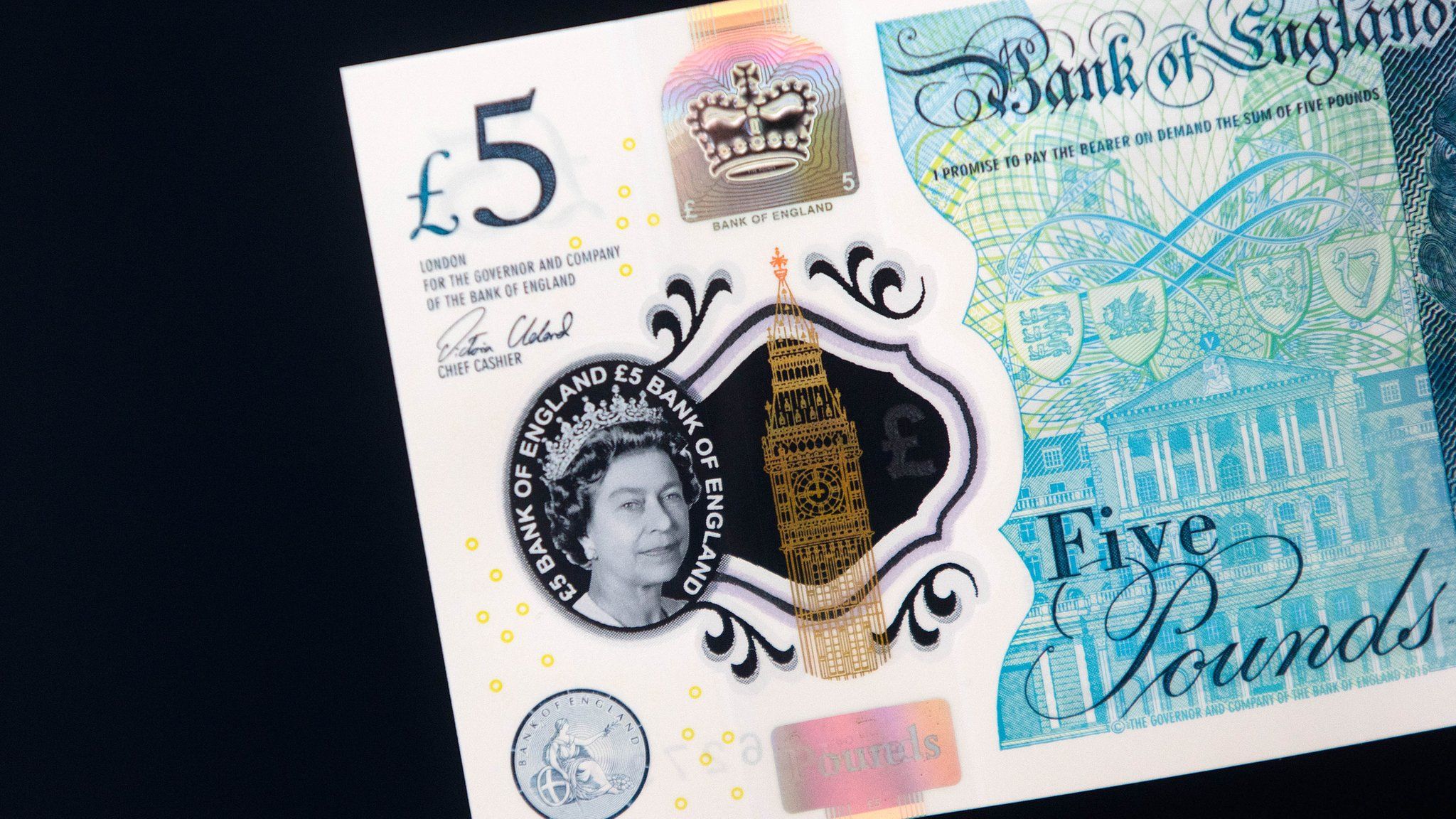 new five pound note