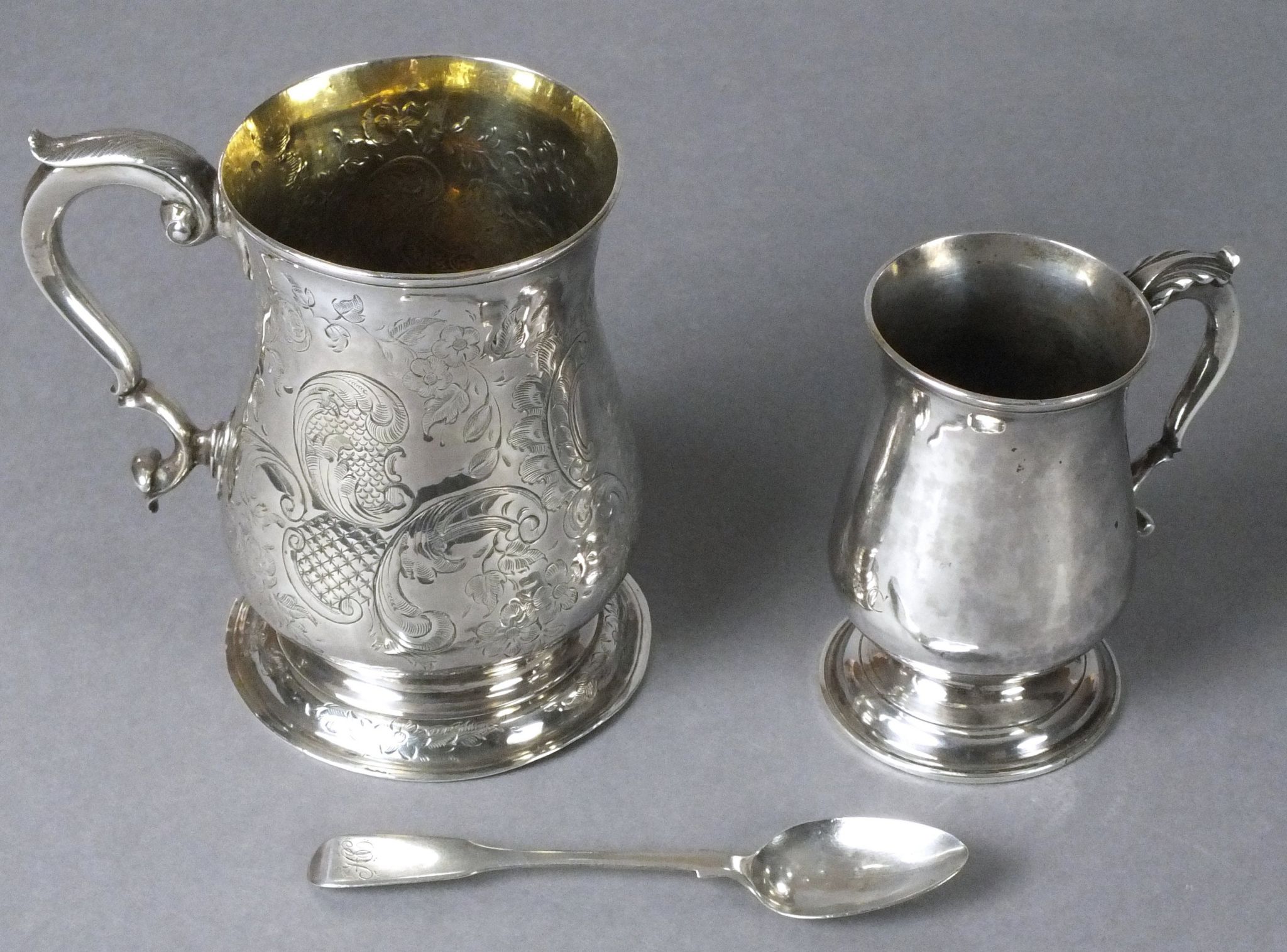 Cup awarded to Henry Cuttance by the King of Norway
