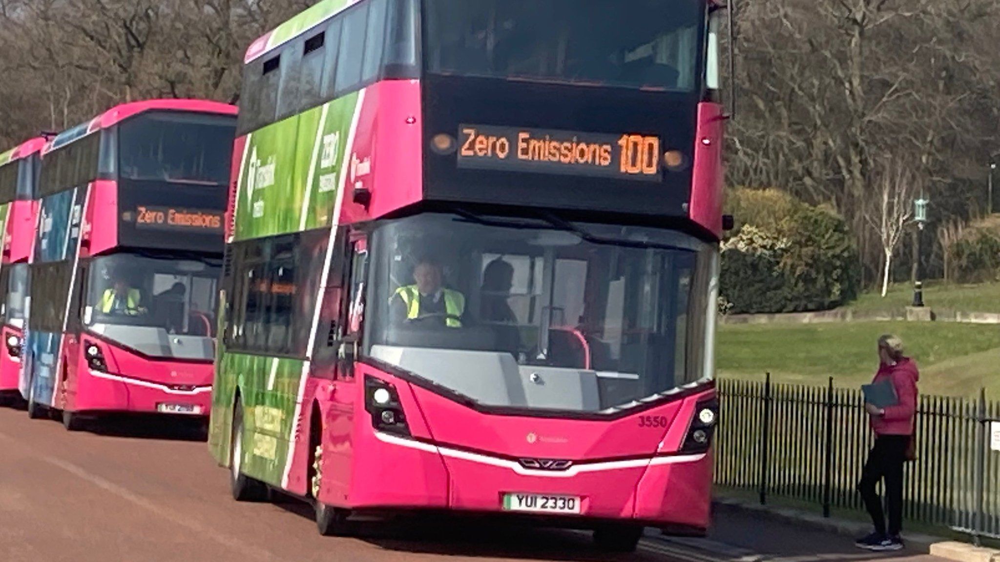A zero emission Bus