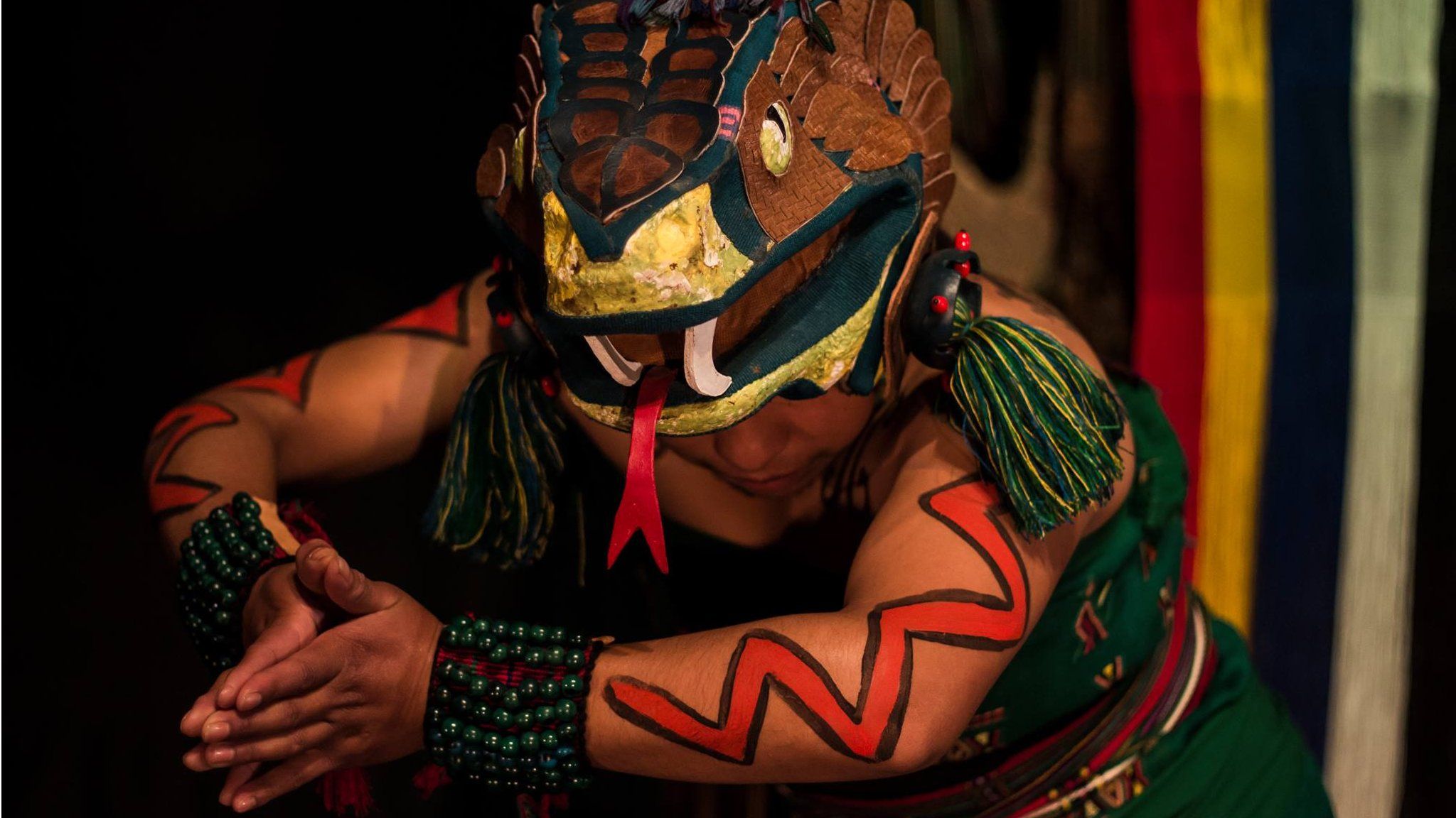 Photo from a play by Mujeres Ajchowa