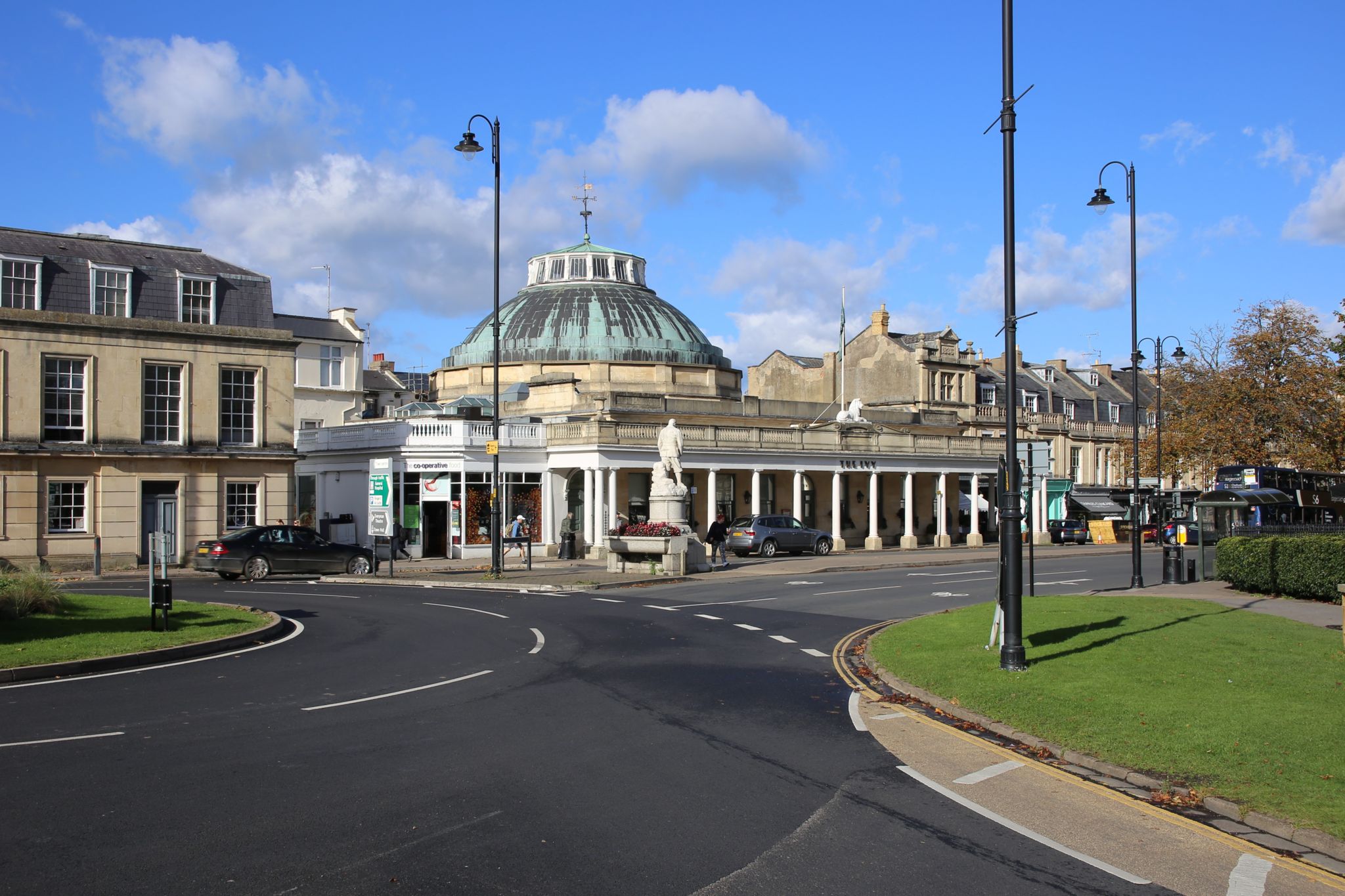 A general view of Cheltenham