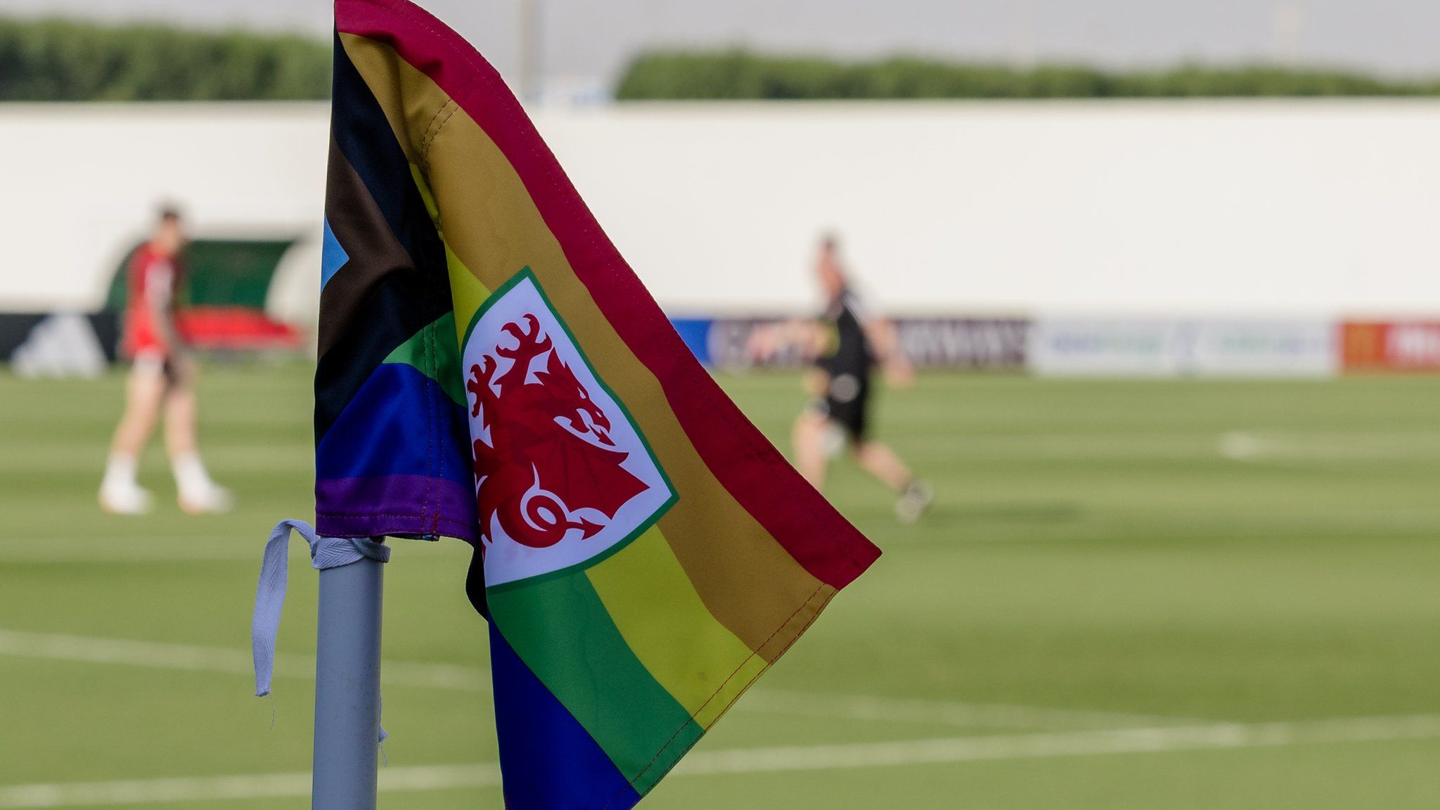Wales rainbow flag