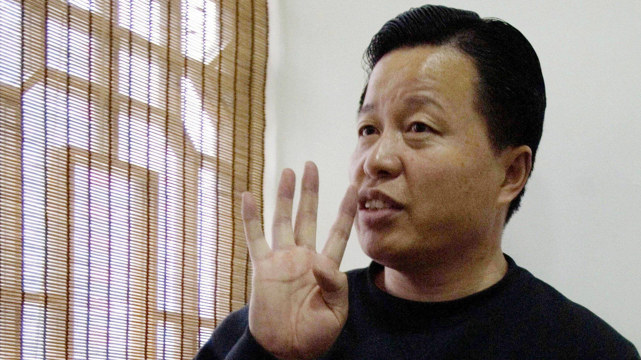 Gao Zhisheng during an interview in 2006