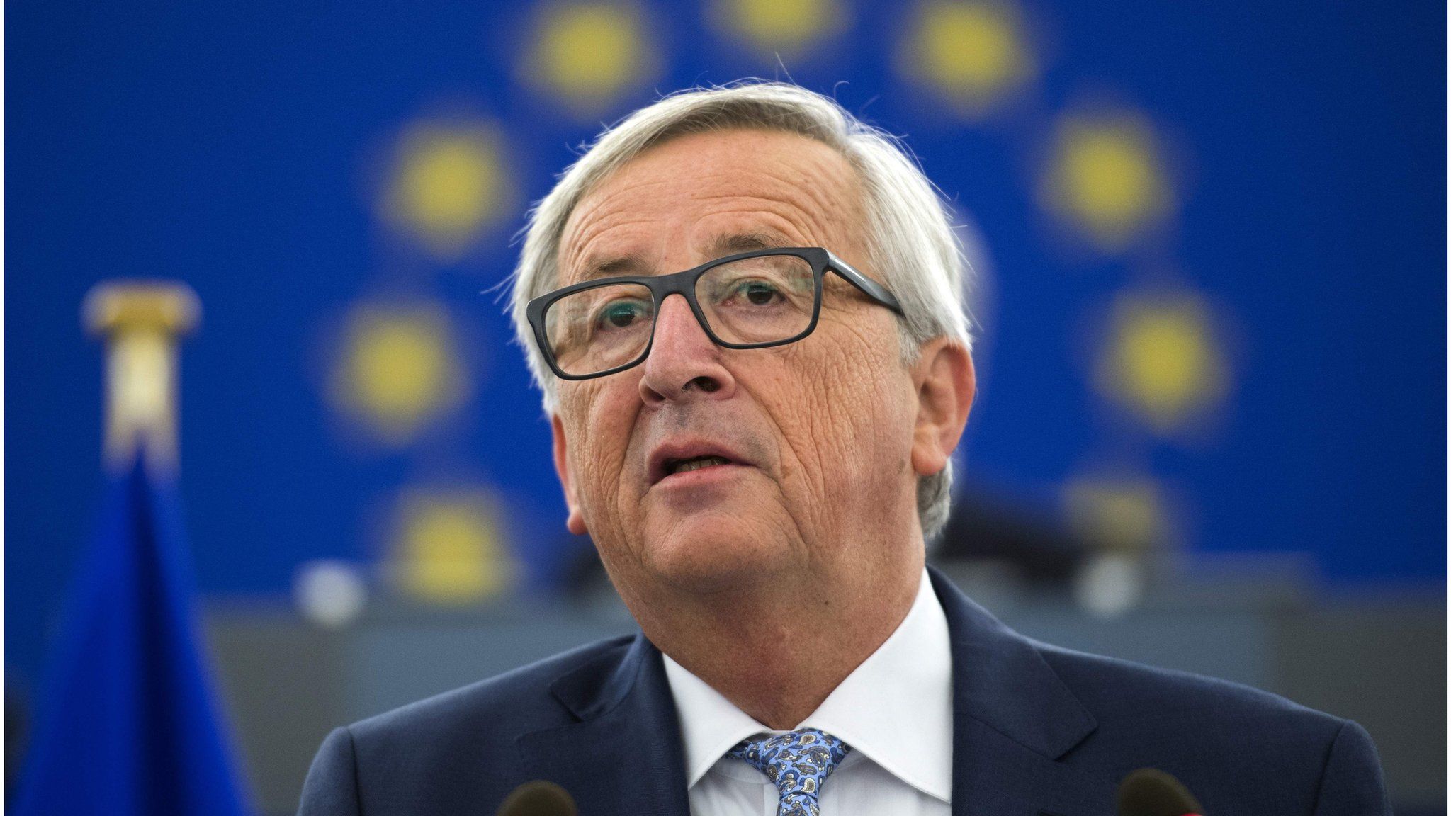 Jean-Claude Juncker at the European Parliament