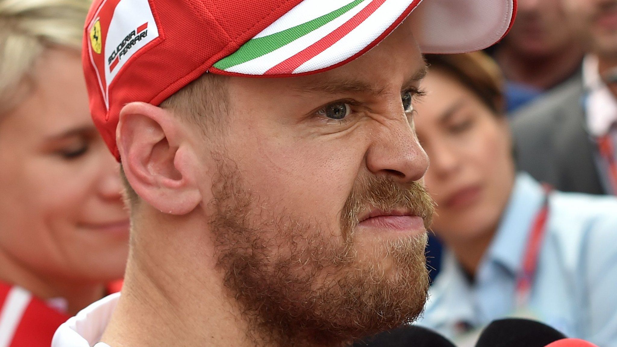 vettel angry