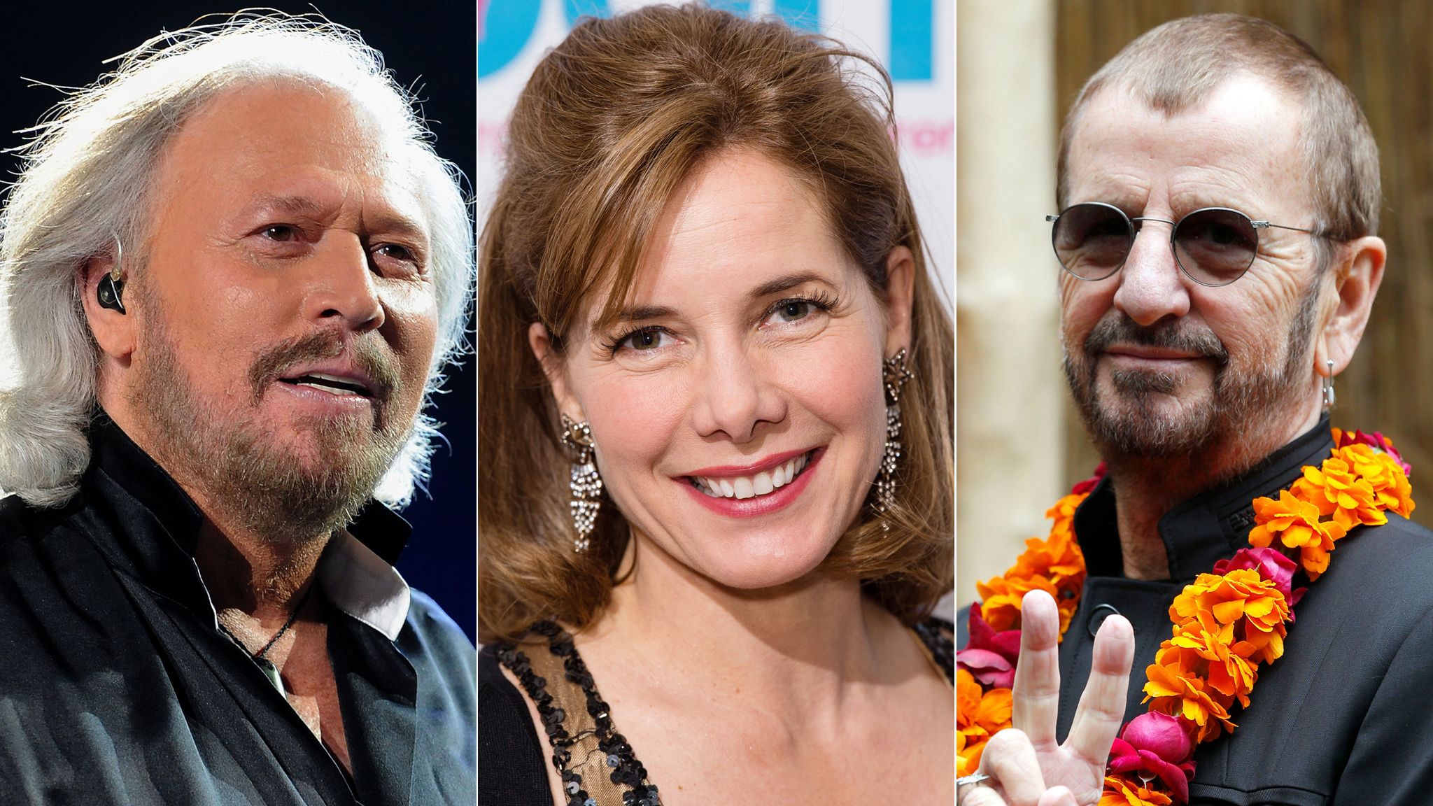 Barry Gibb, Darcey Bussell, Ringo Starr