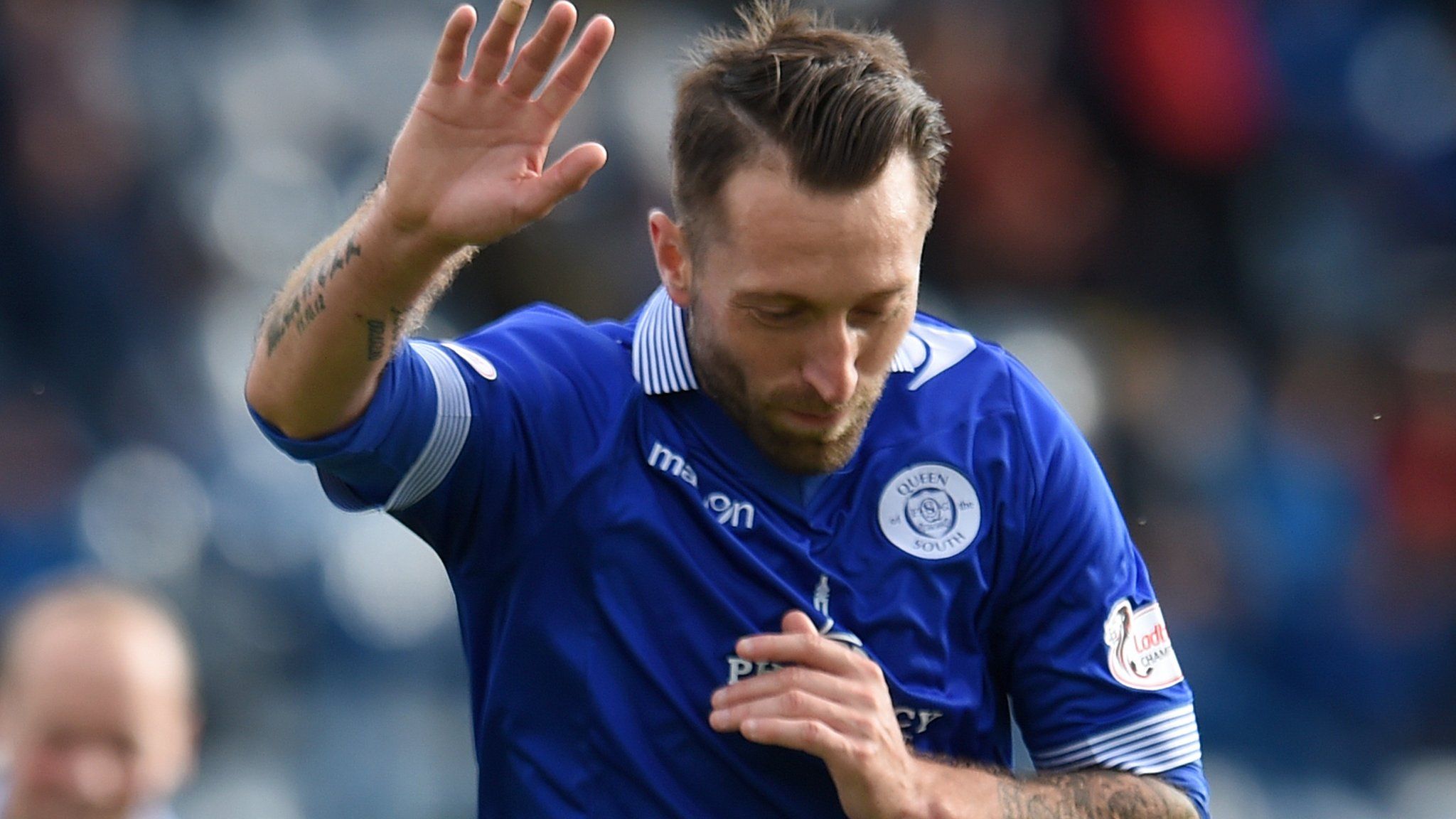 Queen of the South's Stephen Dobbie