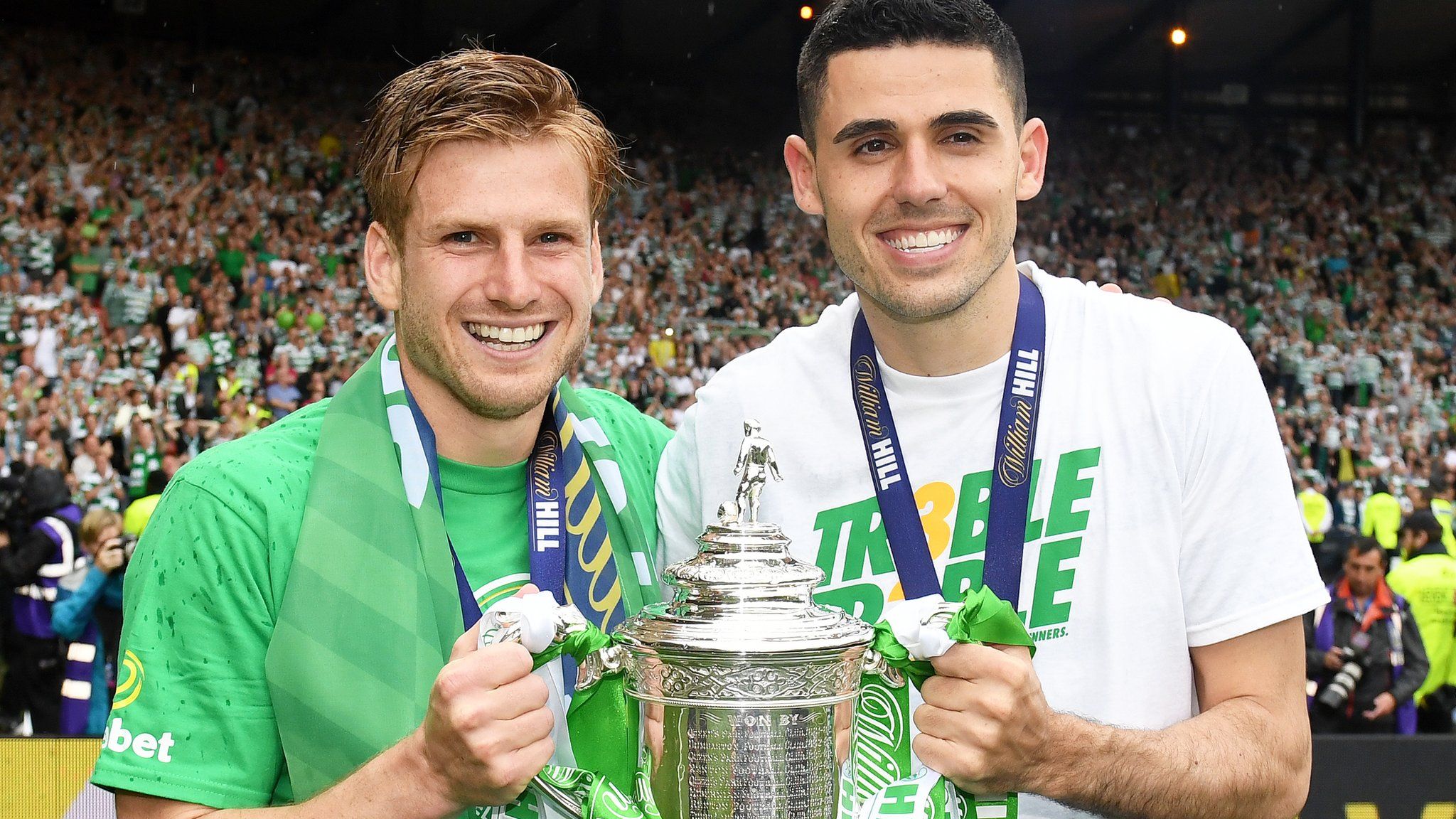 Stuart Armstrong and Tom Rogic