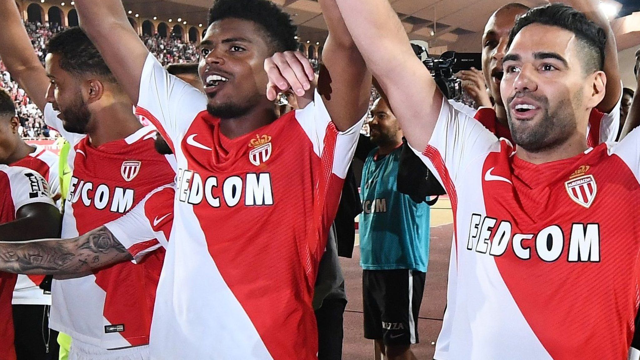 Monaco win the Ligue 1 title