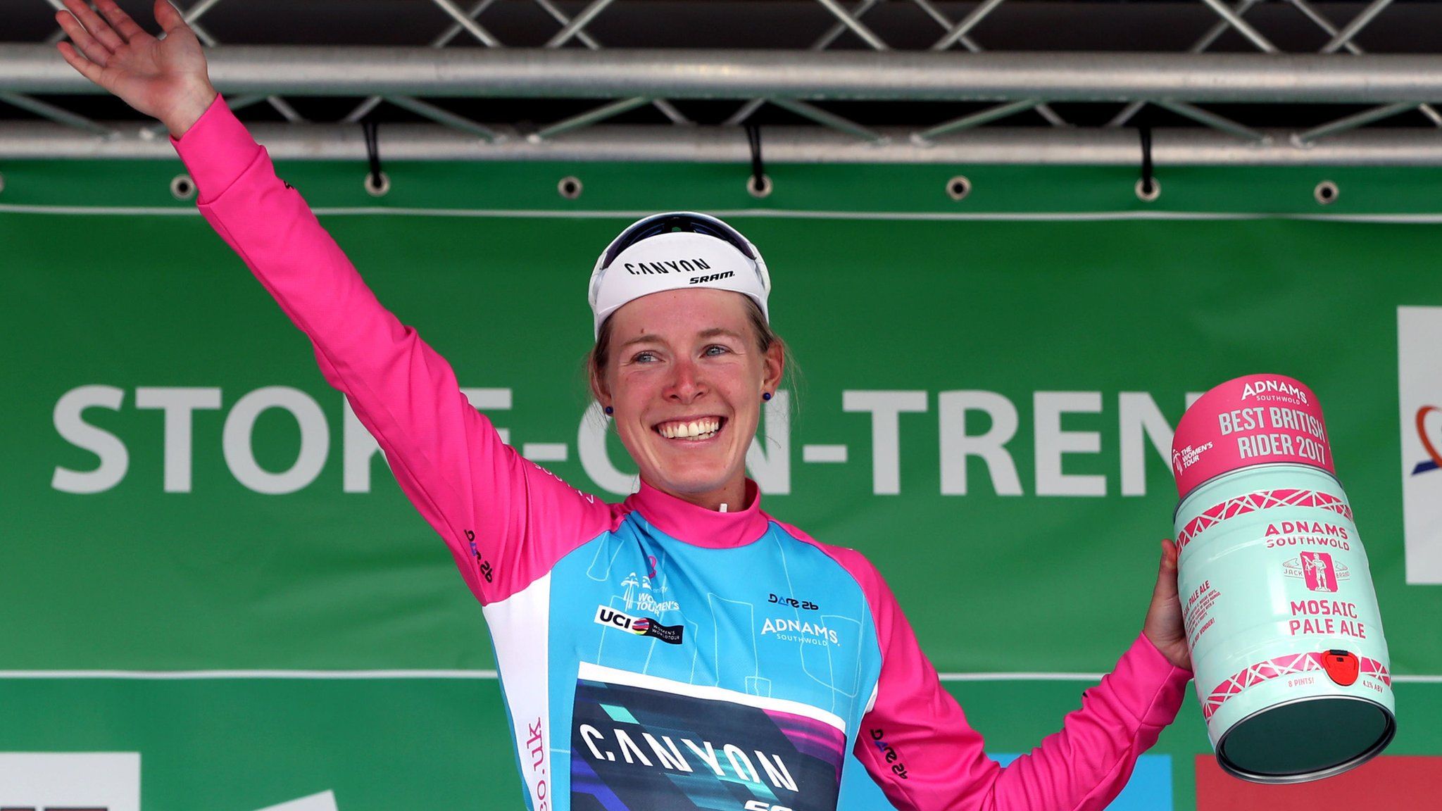 Women's Tour: Belgium's Jolien D'Hoore wins first stage - BBC Sport