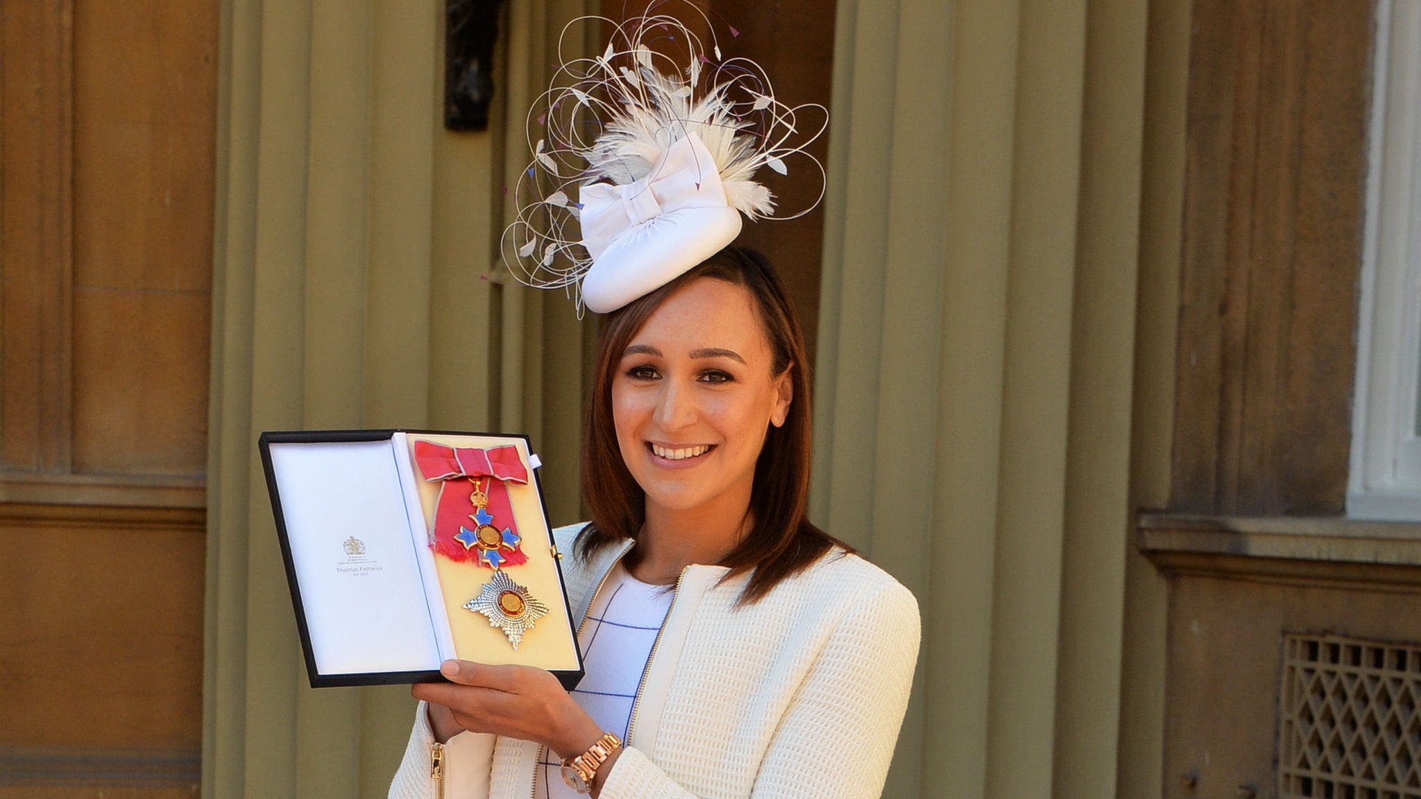 Jessica Ennis-Hill was made a Dame at the ceremony