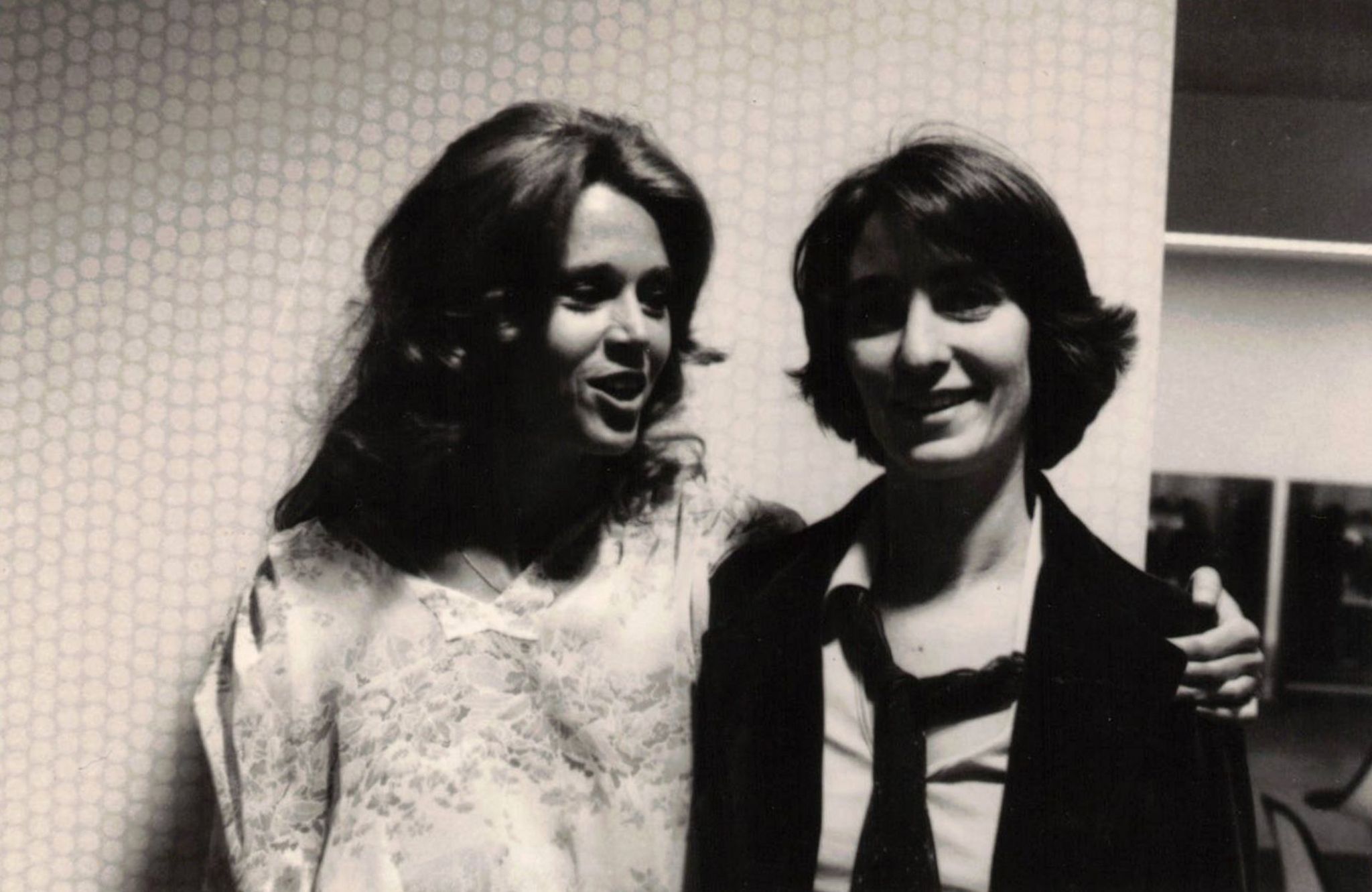 Jane Fonda and Karen Nussbaum