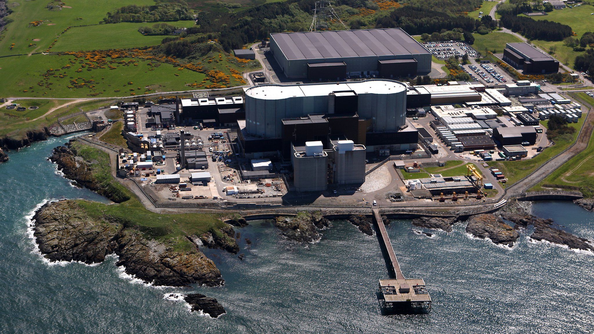 Wylfa from the air