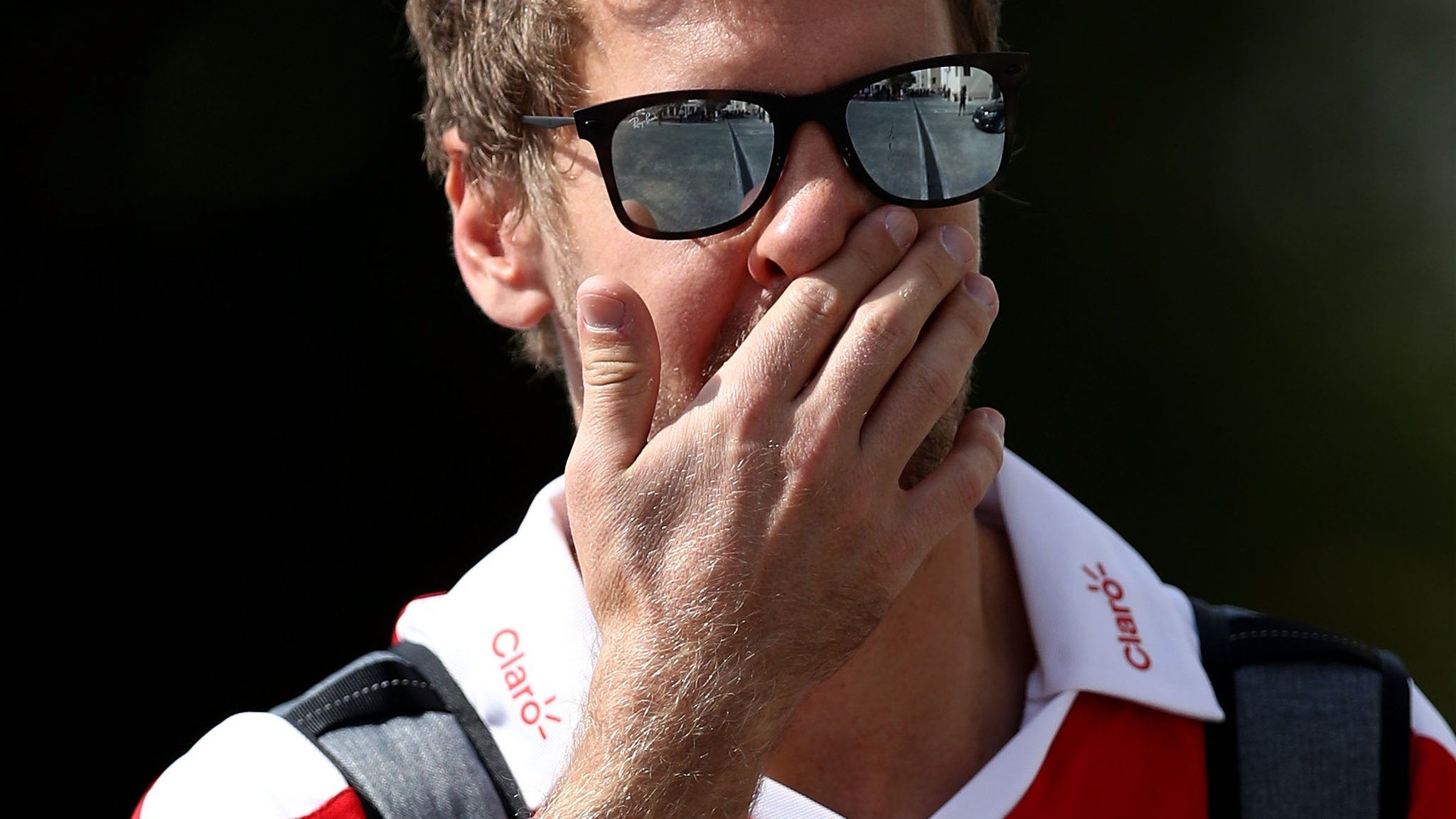 Sebastian Vettel of Germany and Ferrari