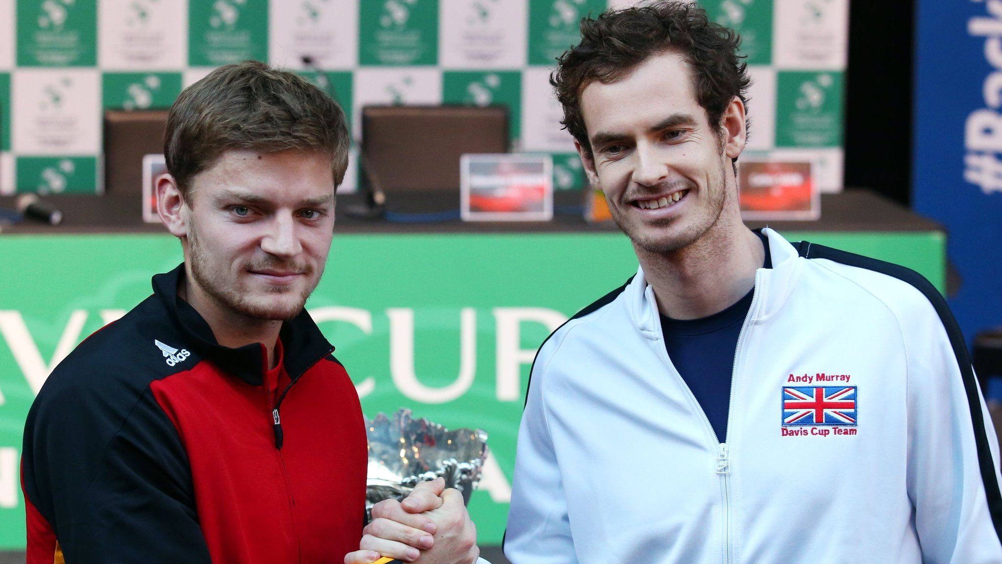 David Goffin and Andy Murray