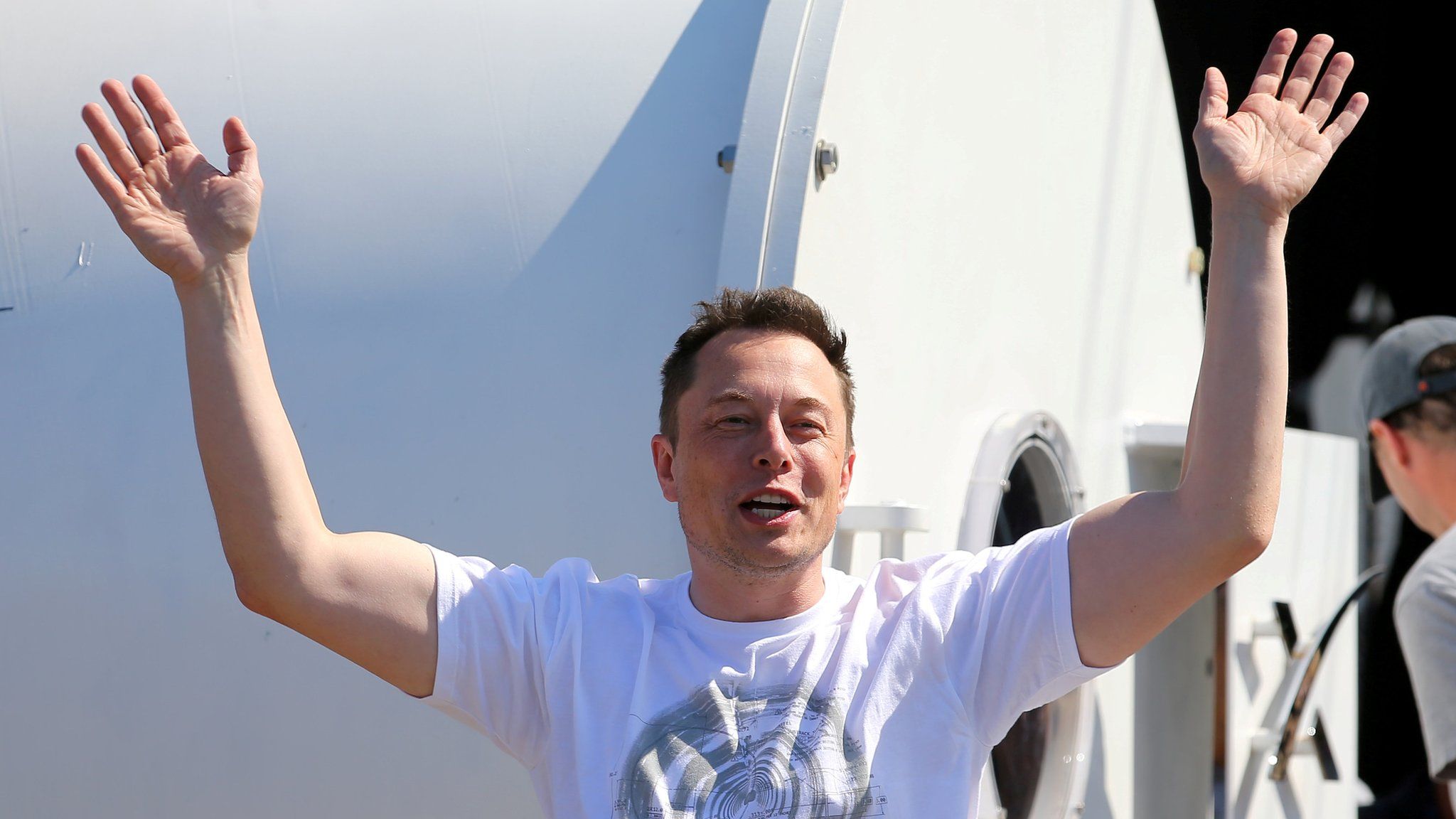 Elon Musk, founder, CEO and lead designer at SpaceX and co-founder of Tesla, in August 27, 2017.