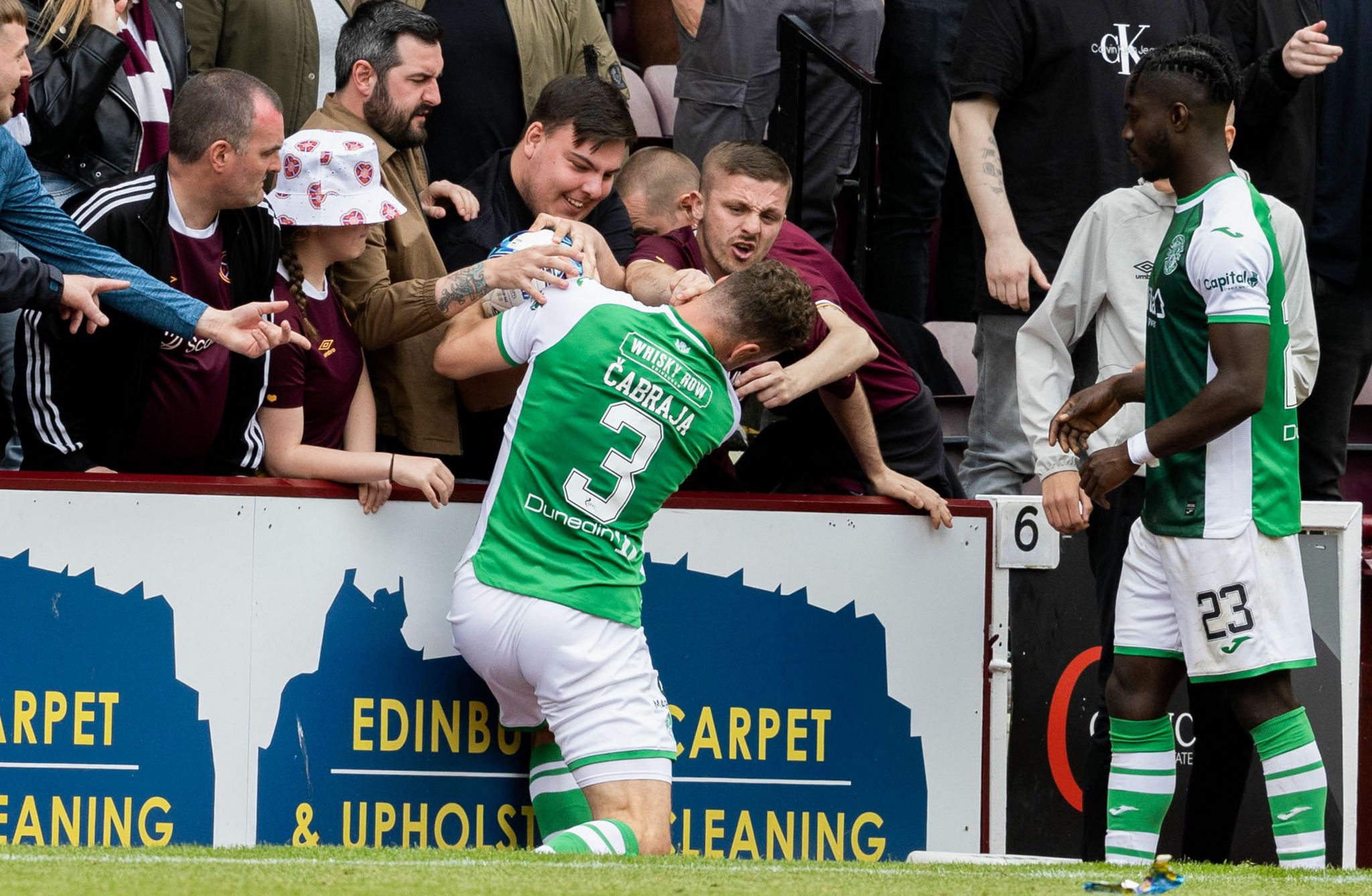 Hibs Say Marijan Cabraja 'struck' By Hearts Fan And Call For 'severest ...