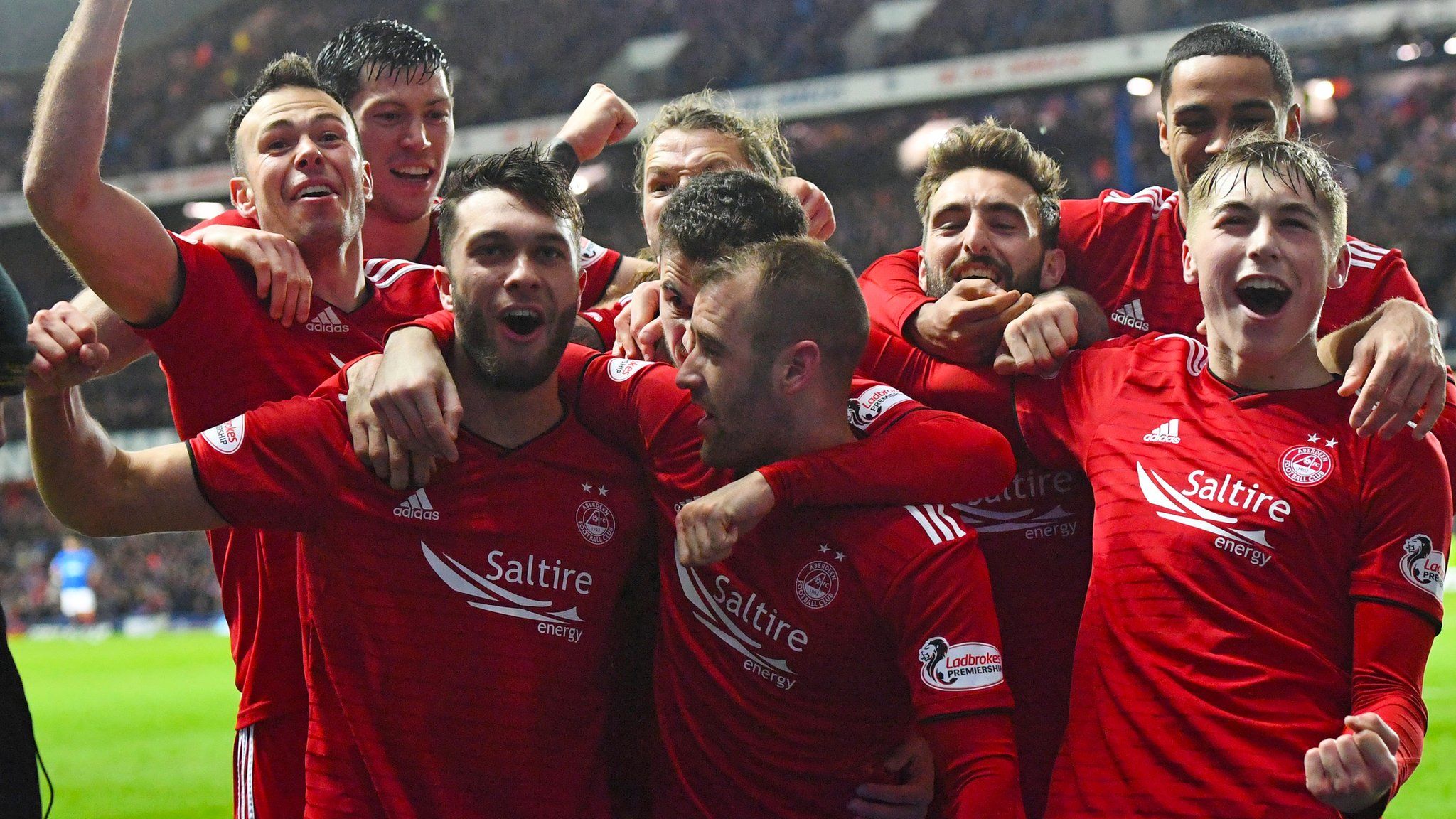 Aberdeen celebrate