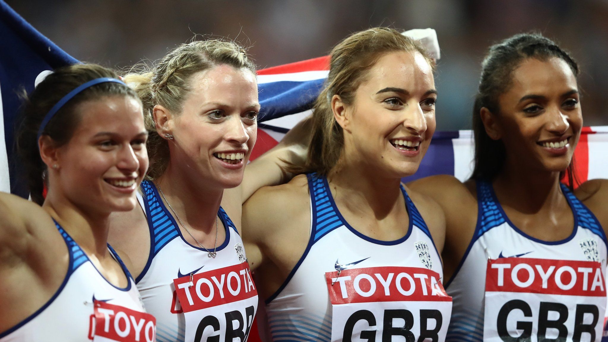 Britain's women's relay team