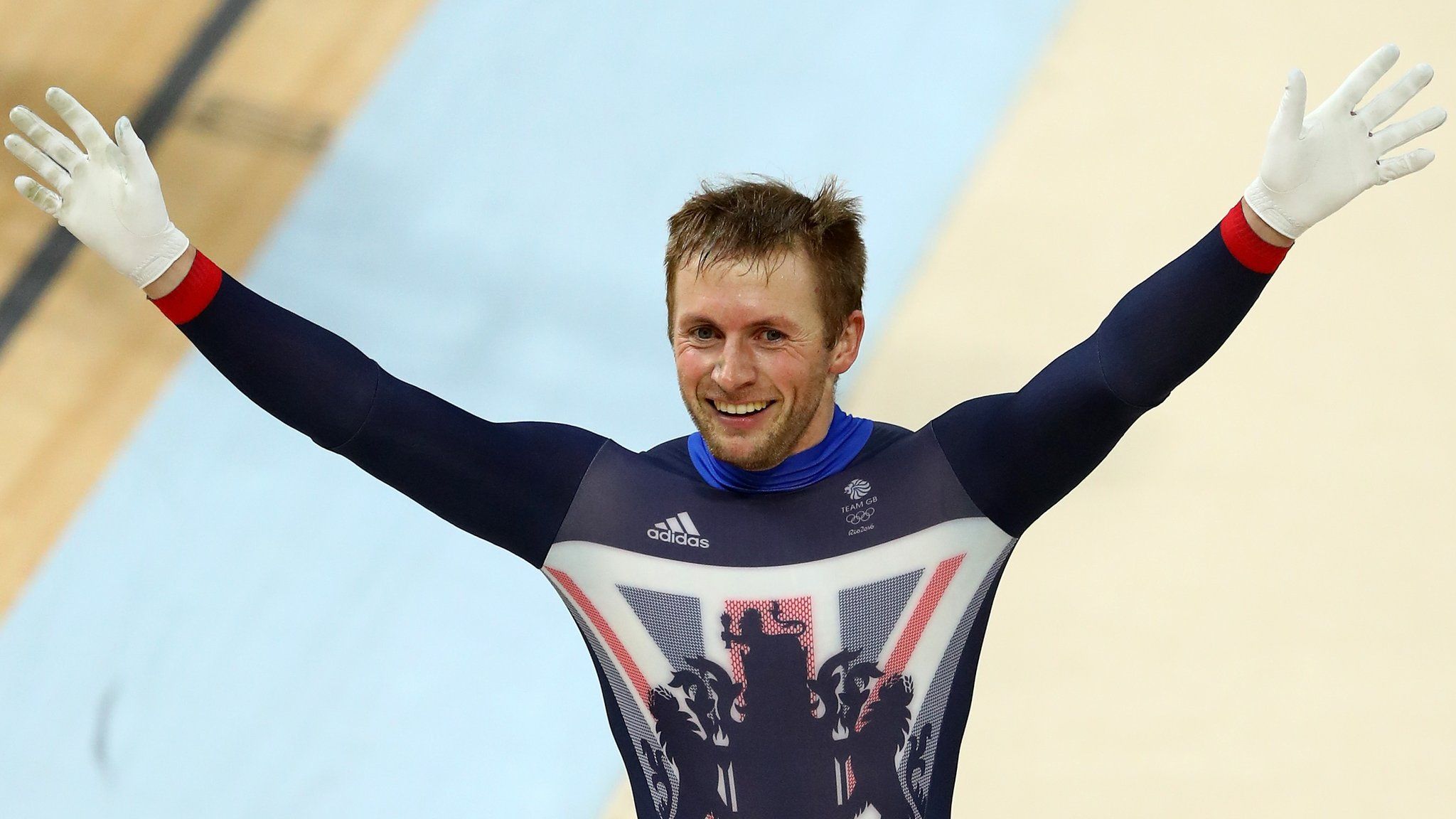 Olympic gold medal winning track cyclist Jason Kenny
