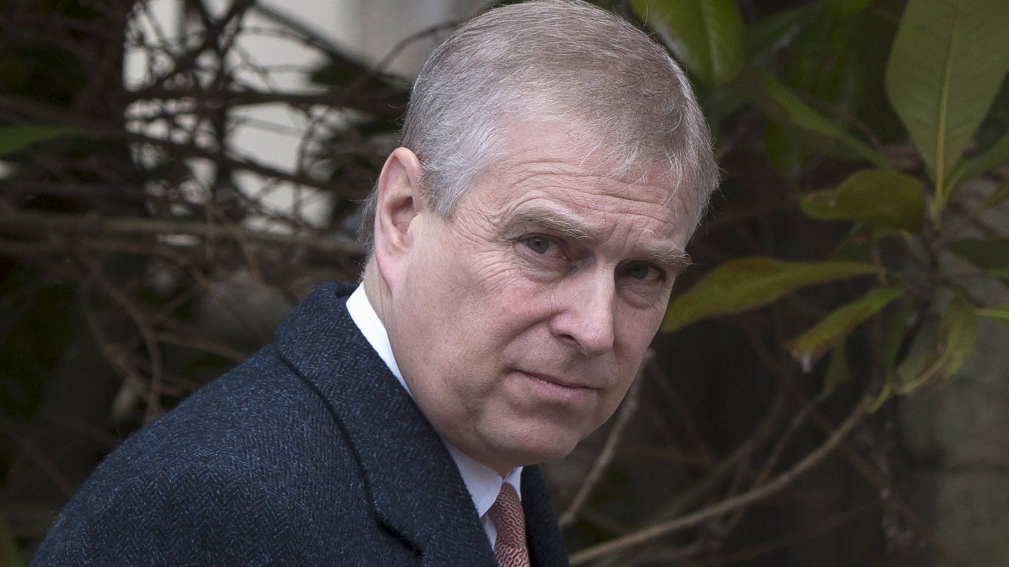A file photo of Prince Andrew from April 2015