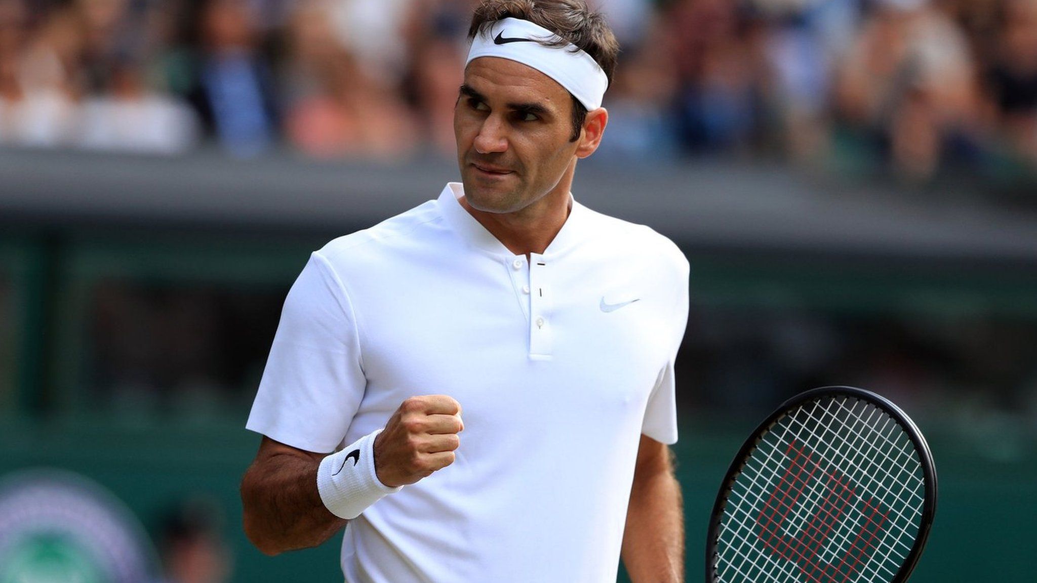 Wimbledon 2017: Roger Federer beats Milos Raonic to reach semi-finals ...