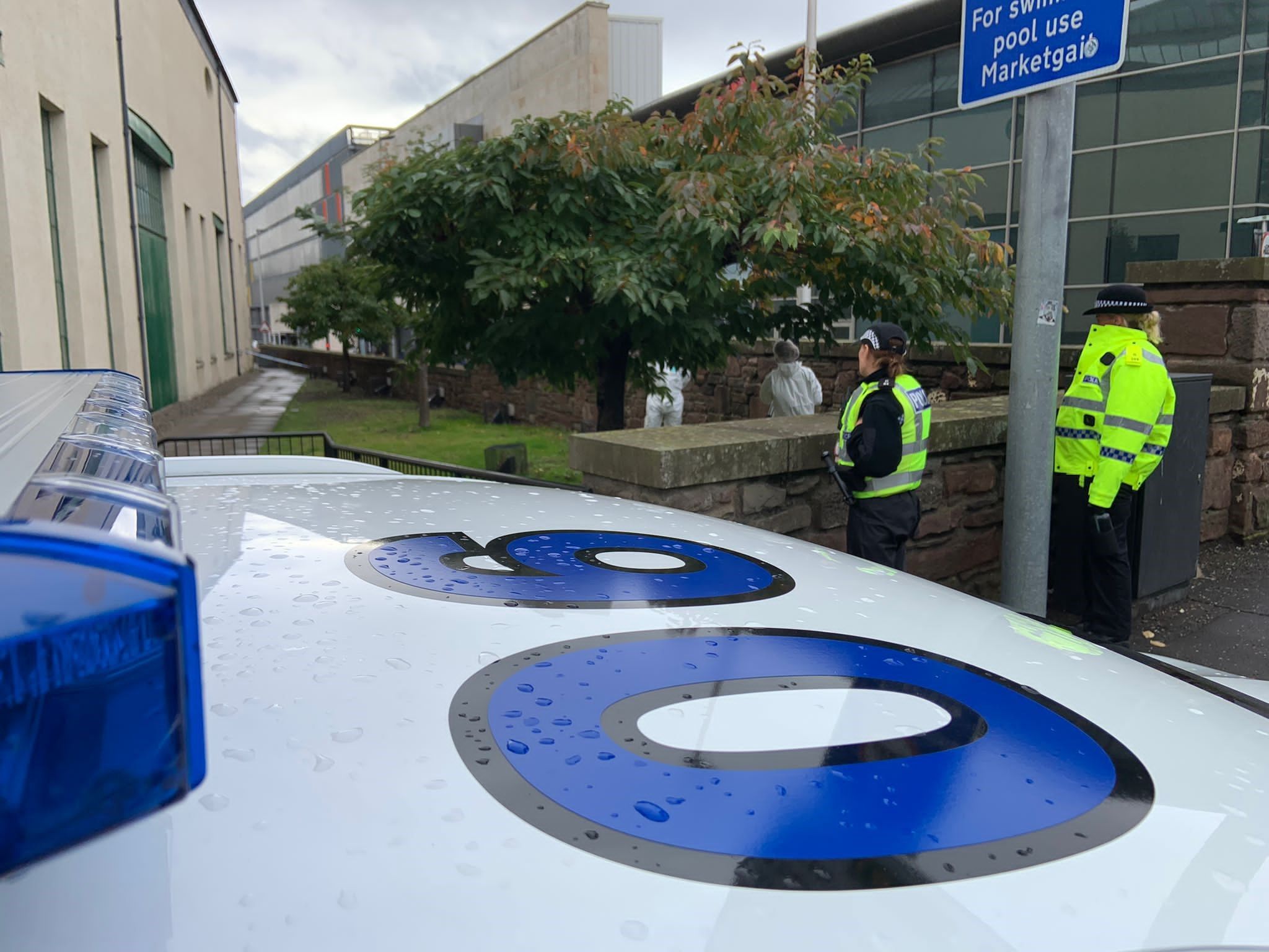 Man in hospital after Dundee M&S breakin and assault BBC News
