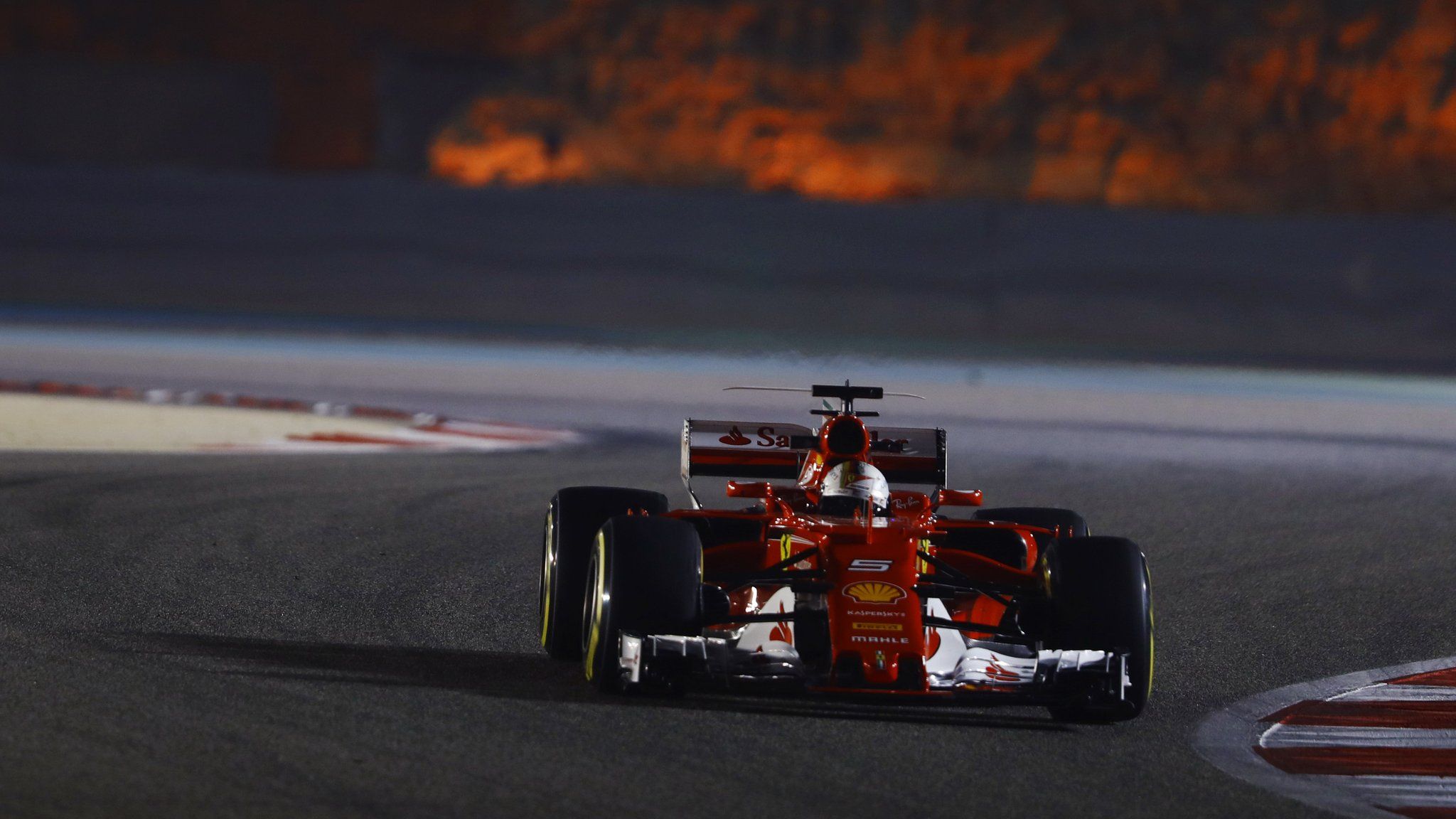 Ferrari's Sebastian Vettel