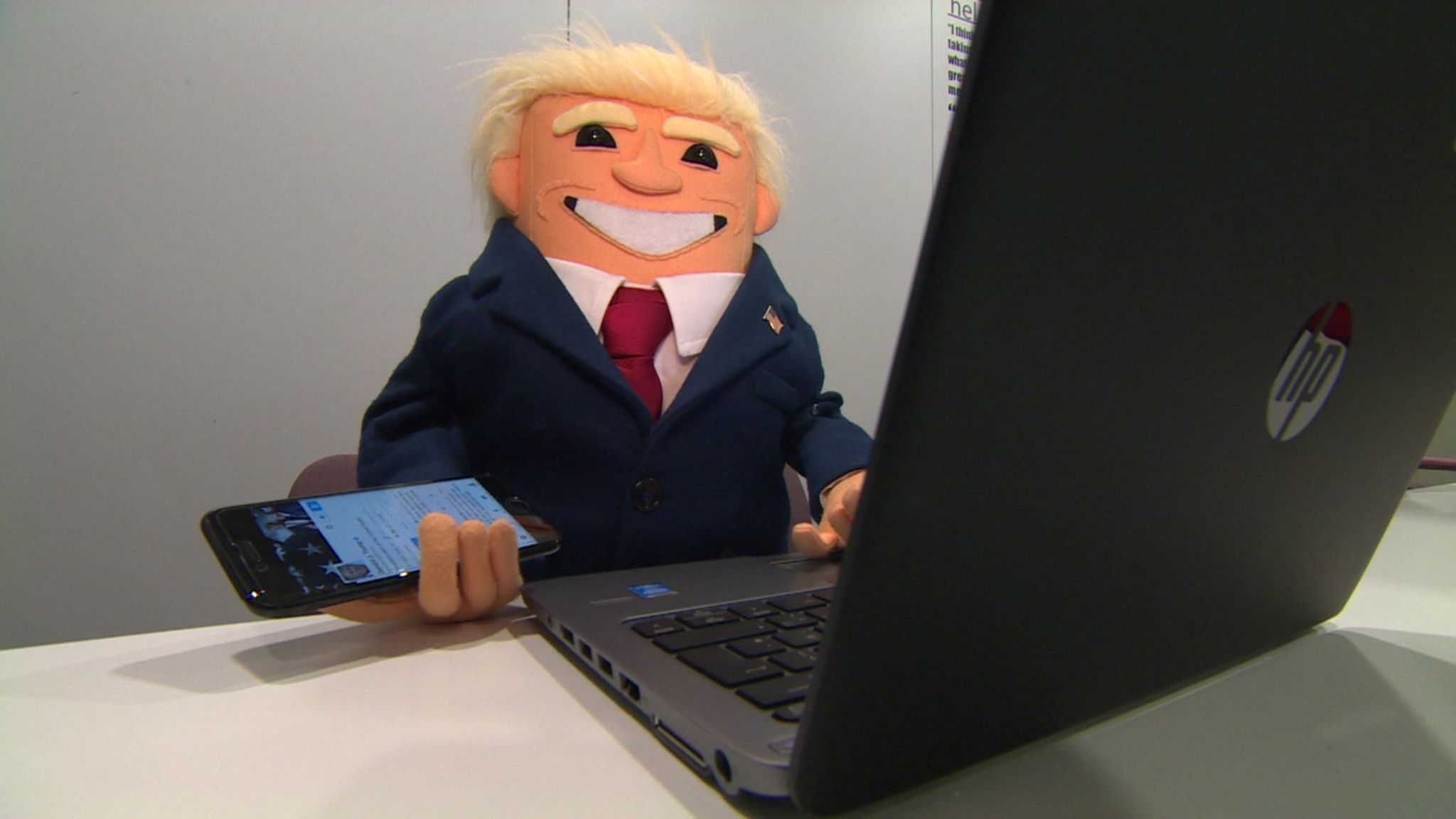 Donald Trump puppet