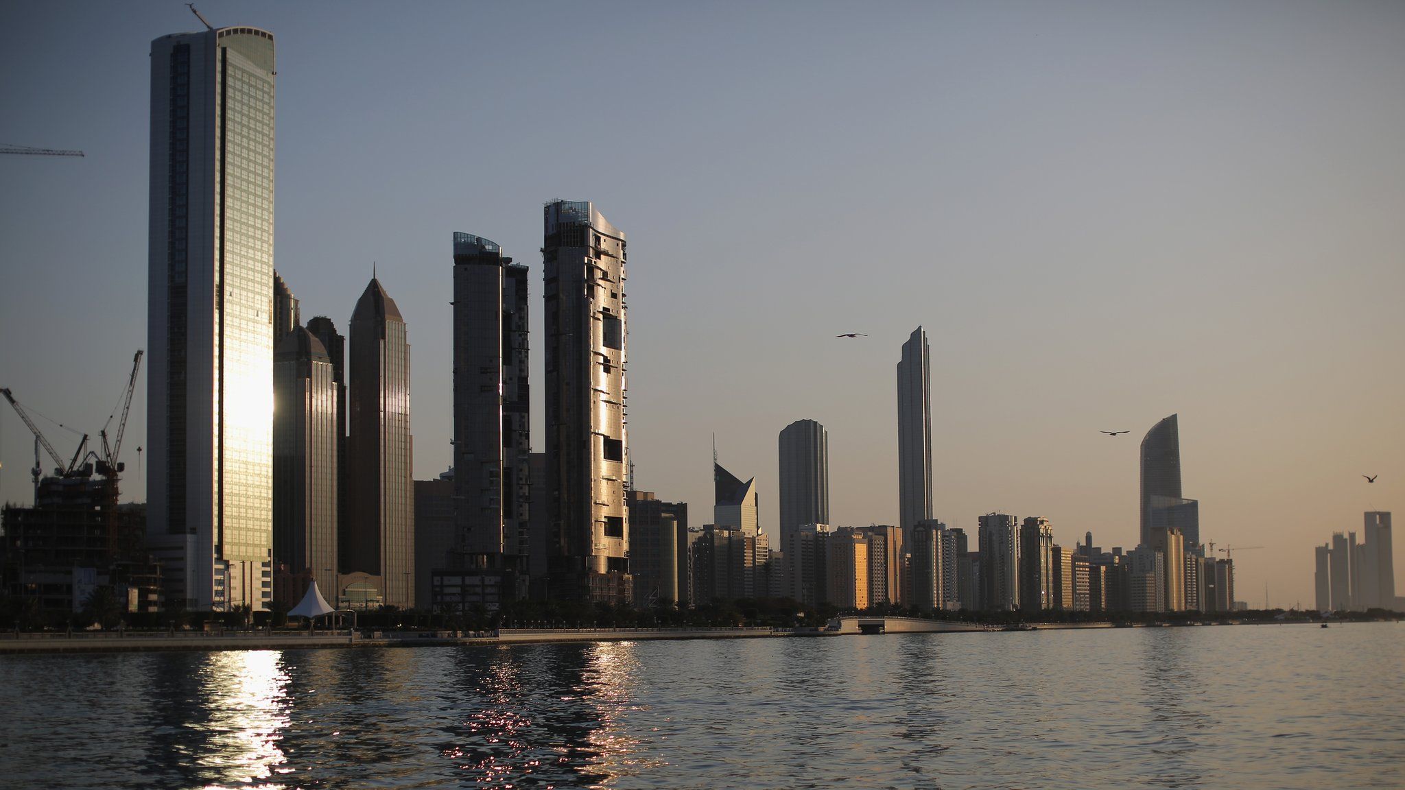 Abu Dhabi skyline (5 February 2015)