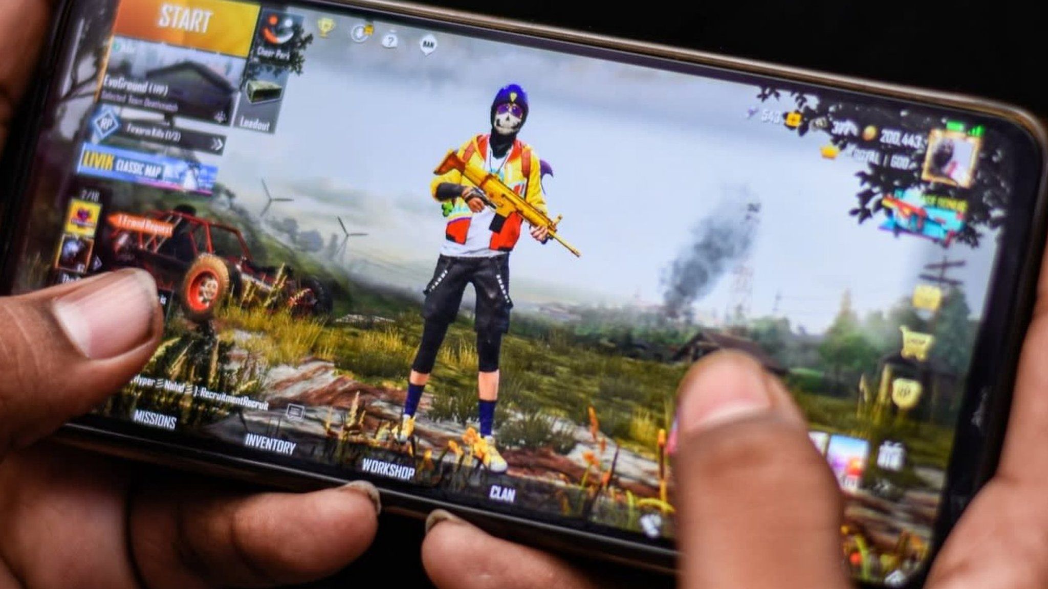 PUBG was banned in India amid security concerns.
