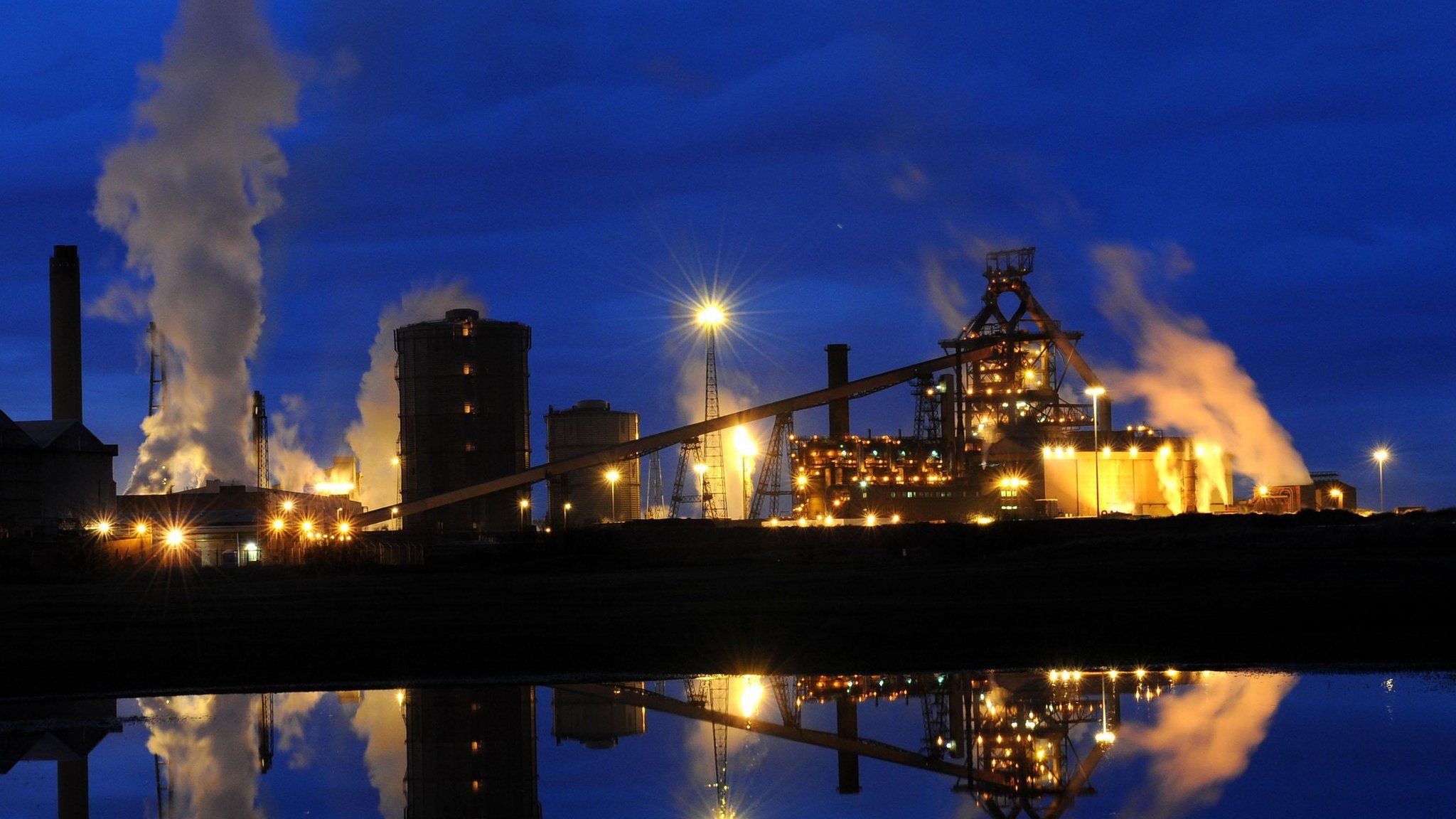 Steelworks in Redcar