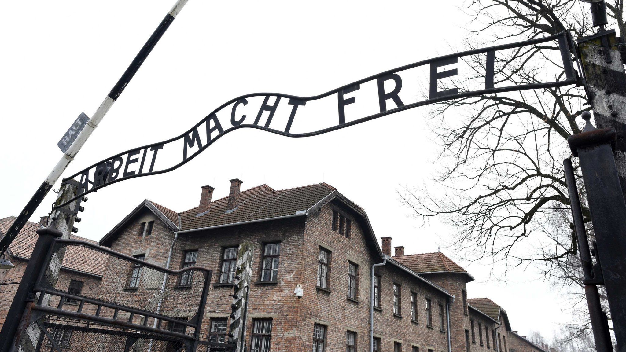 Auschwitz entrance - 2015 picture
