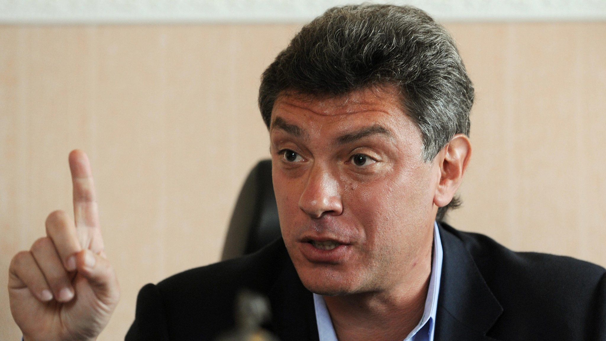 Boris Nemtsov in a file photo from 2009