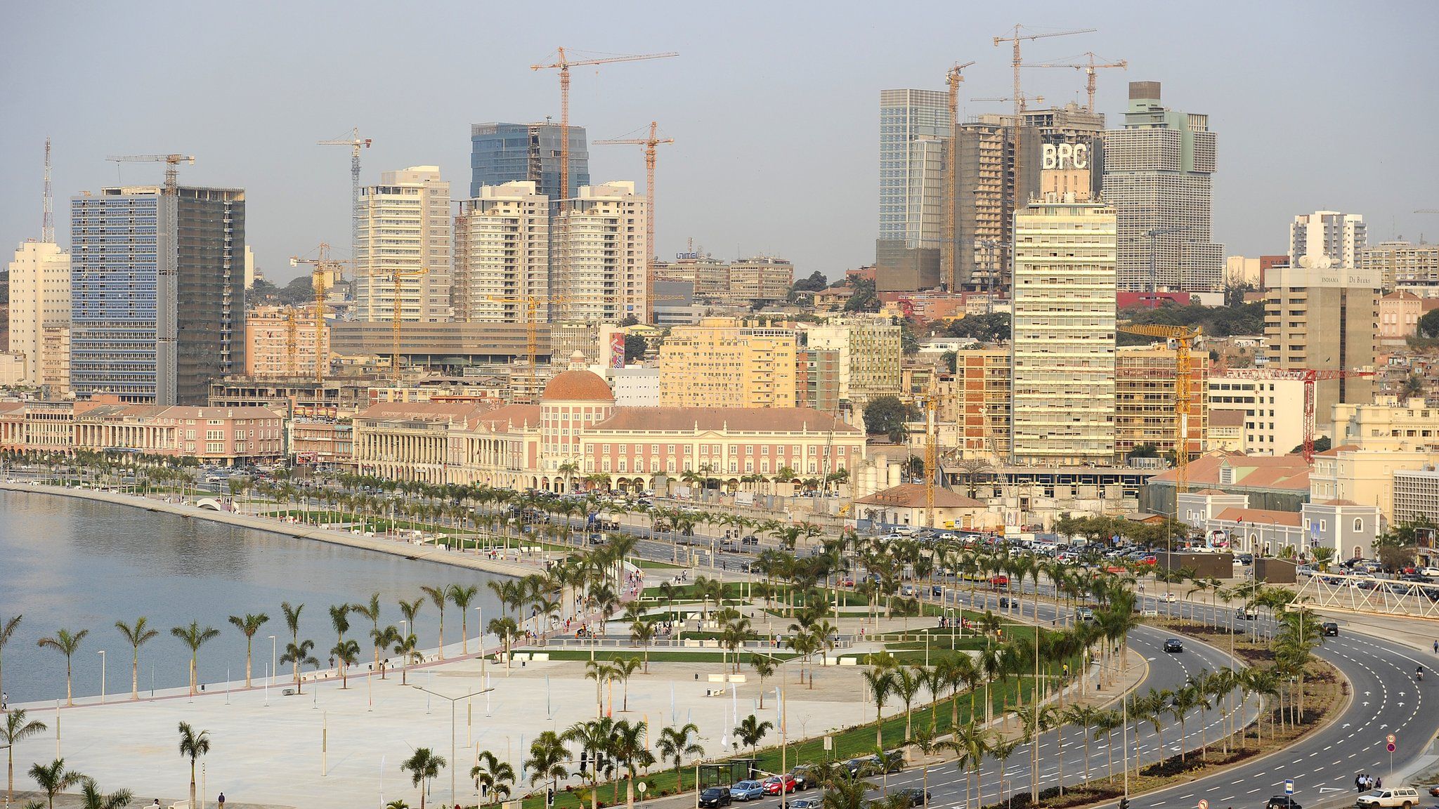 A general view of Luanda Central Business District (CBD) from 2012