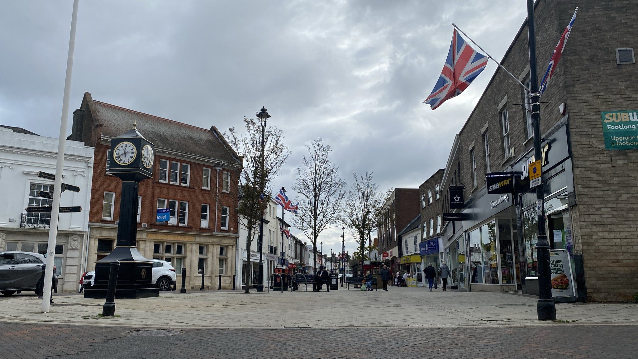 Stowmarket town centre