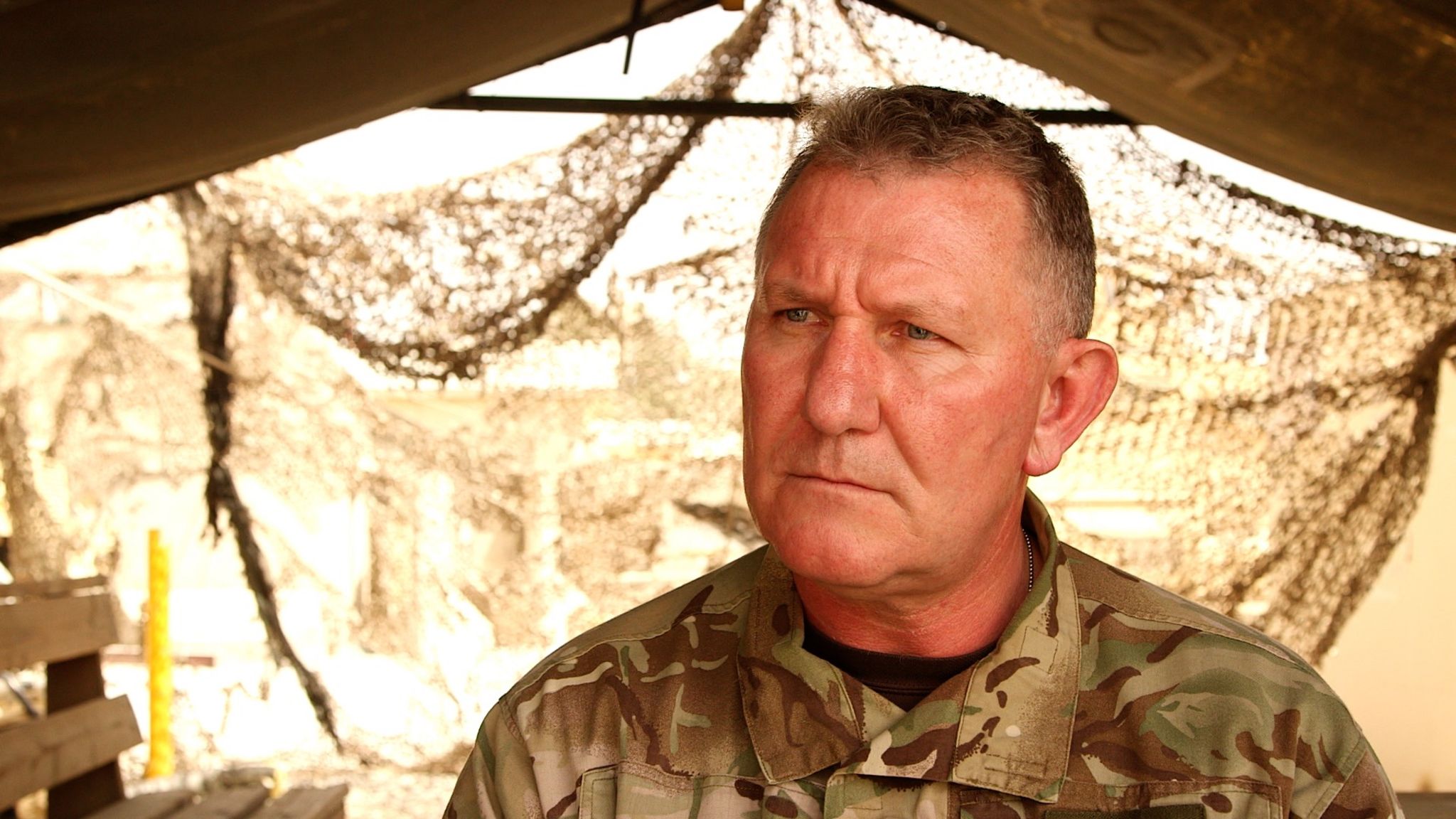 Lieutenant General Richard Cripwell, the most senior British military officer in Afghanistan