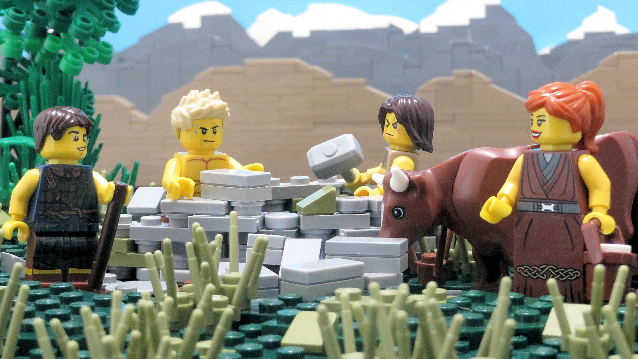 Lego scene