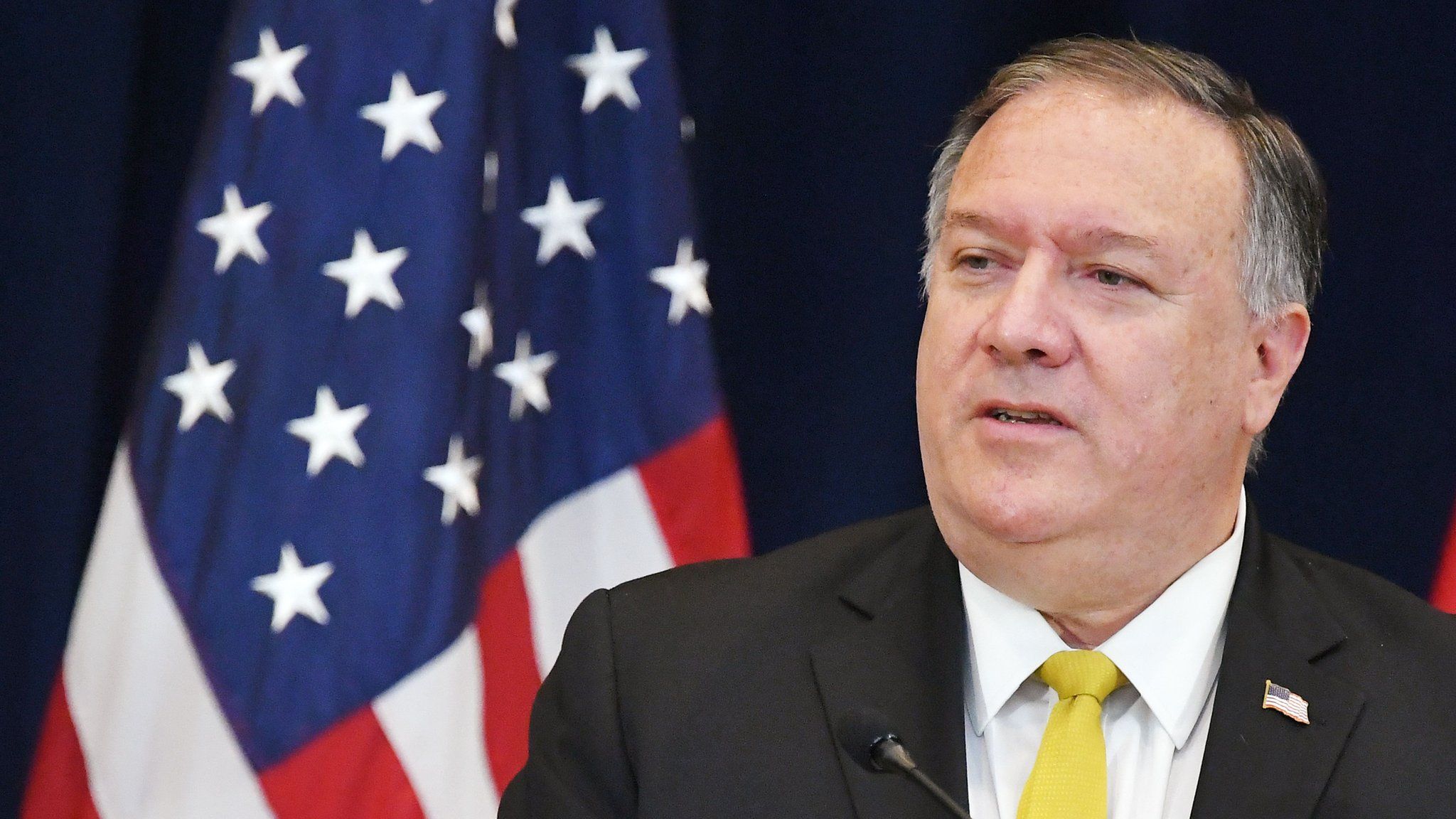 US Secretary of State Mike Pompeo (19 August 2020)