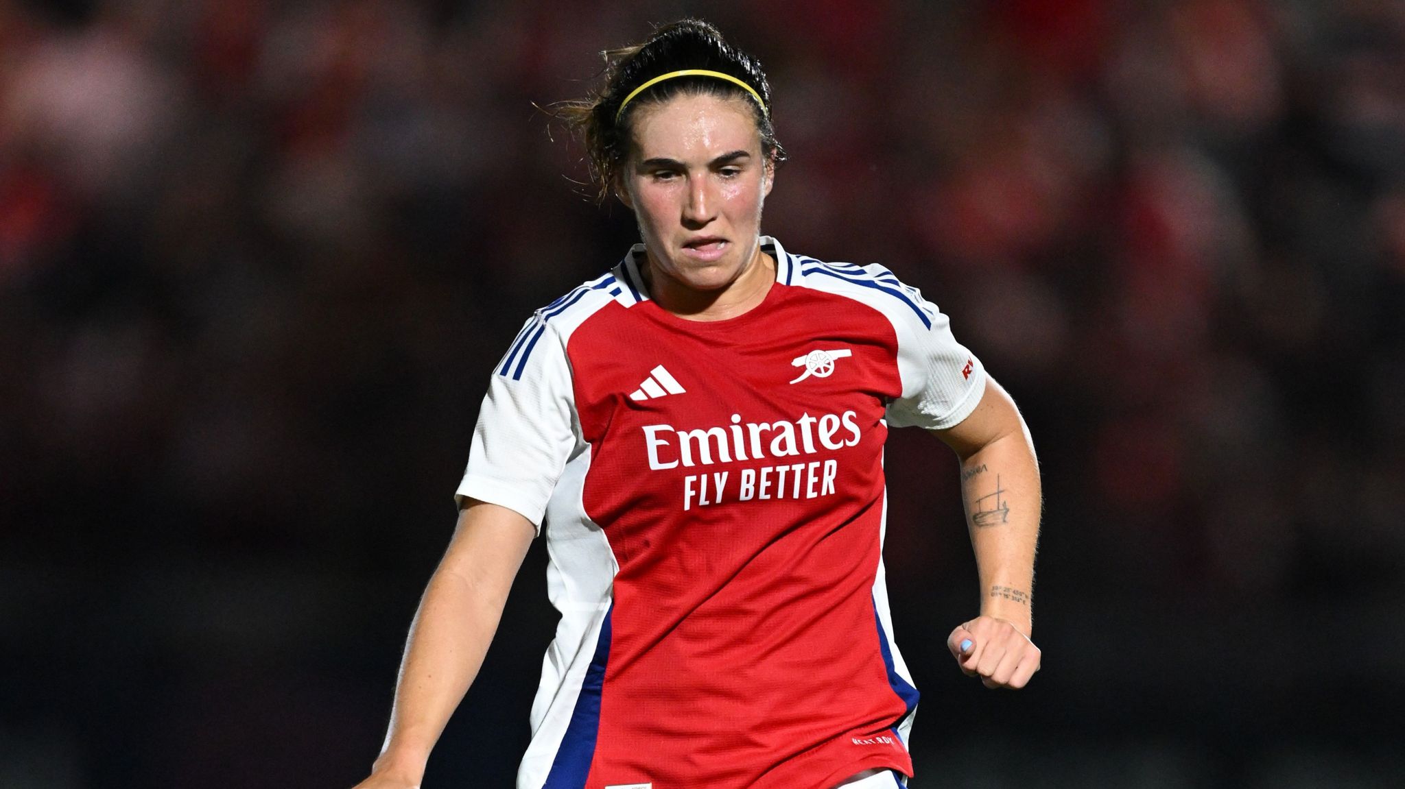 Mariona Caldentey bermain untuk Arsenal