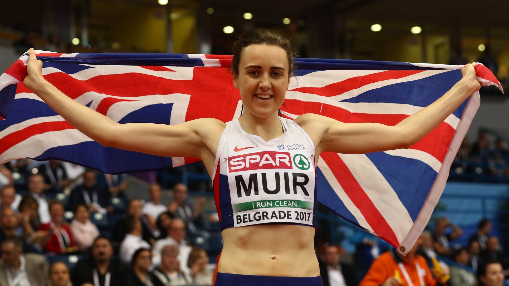 European indoor champion Laura Muir